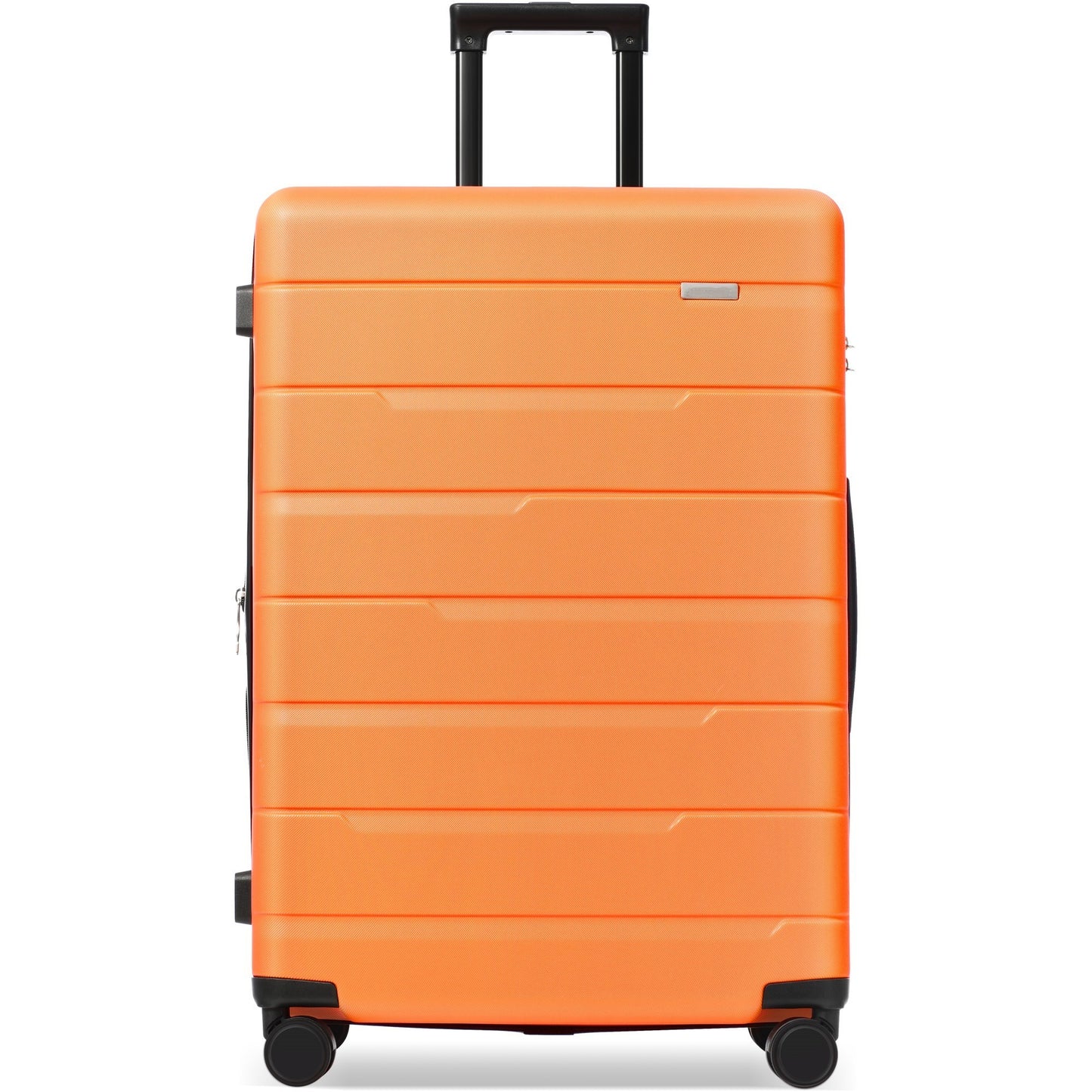 Luggage Sets 3 Piece Suitcase Set 20/24/28,Carry on Luggage Airline Approved,Hard Case with Spinner Wheels,Orange