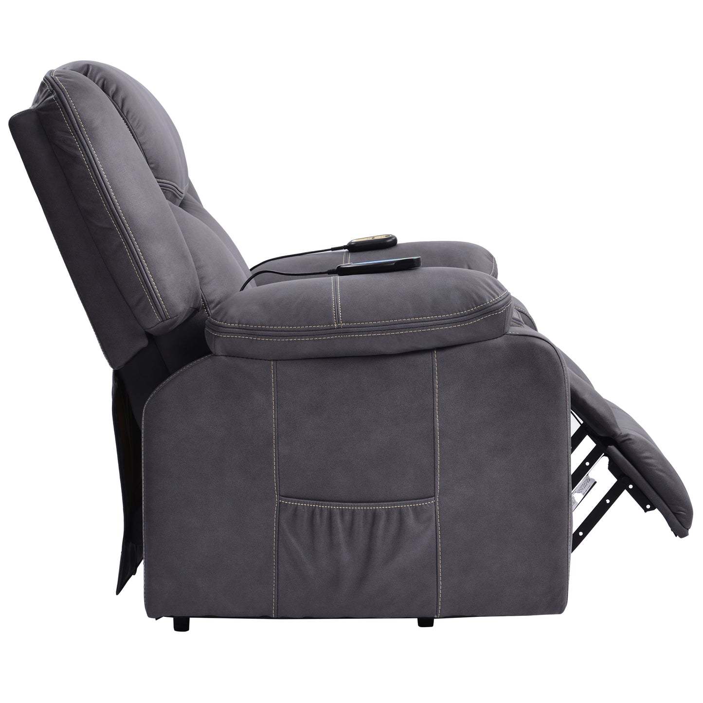 Electric Power Lift Recliner Chair with Adjustable Massage and Heating System