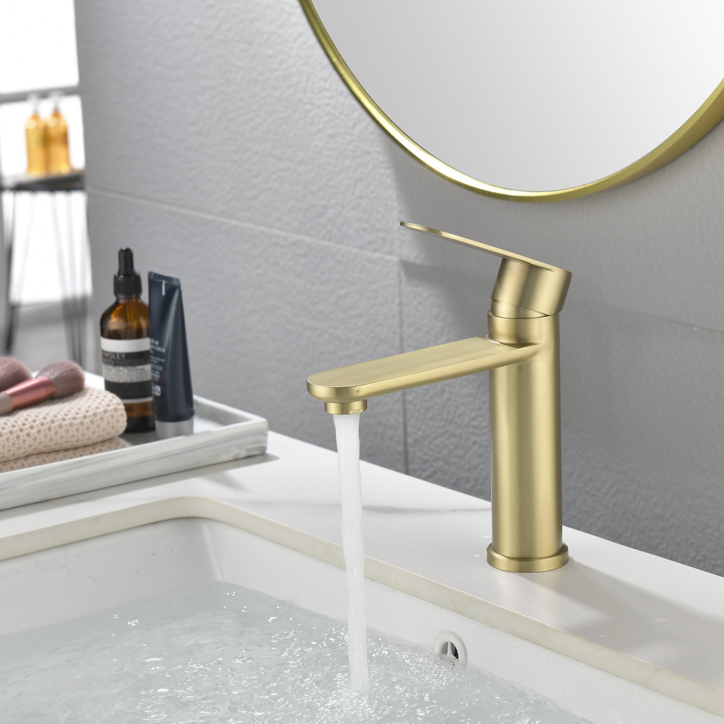 Elegant Gold Bathroom Fixture