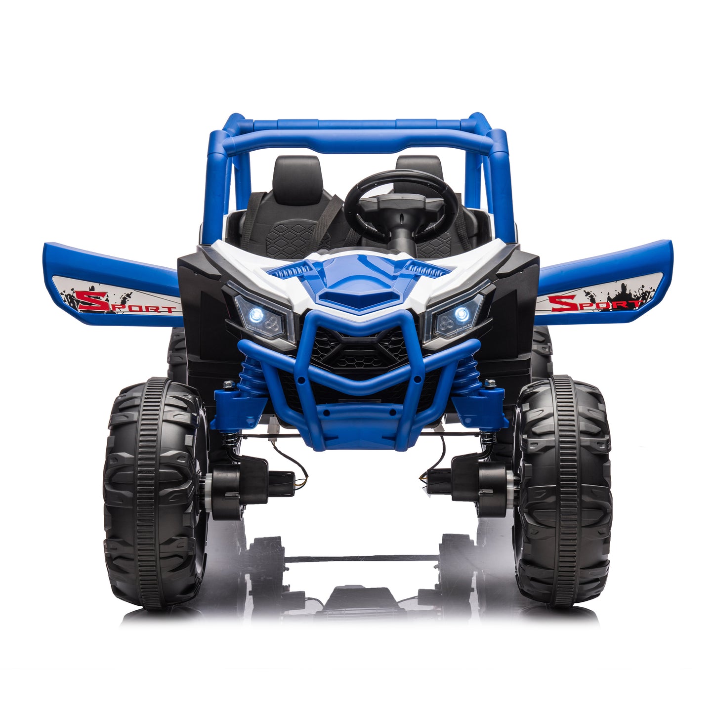 24V 2-Seater Off-Road UTV Electric Car for Kids with Remote Control and Safety Belts