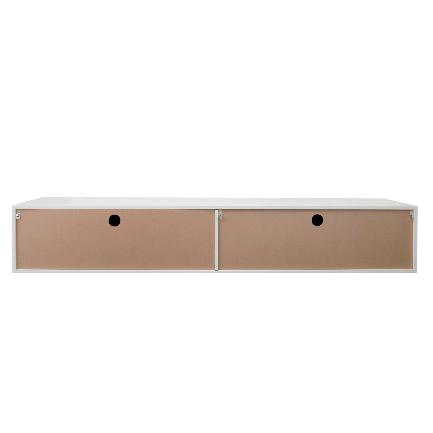 180-Inch LED TV Stand with Wall-Mounted Floating Design