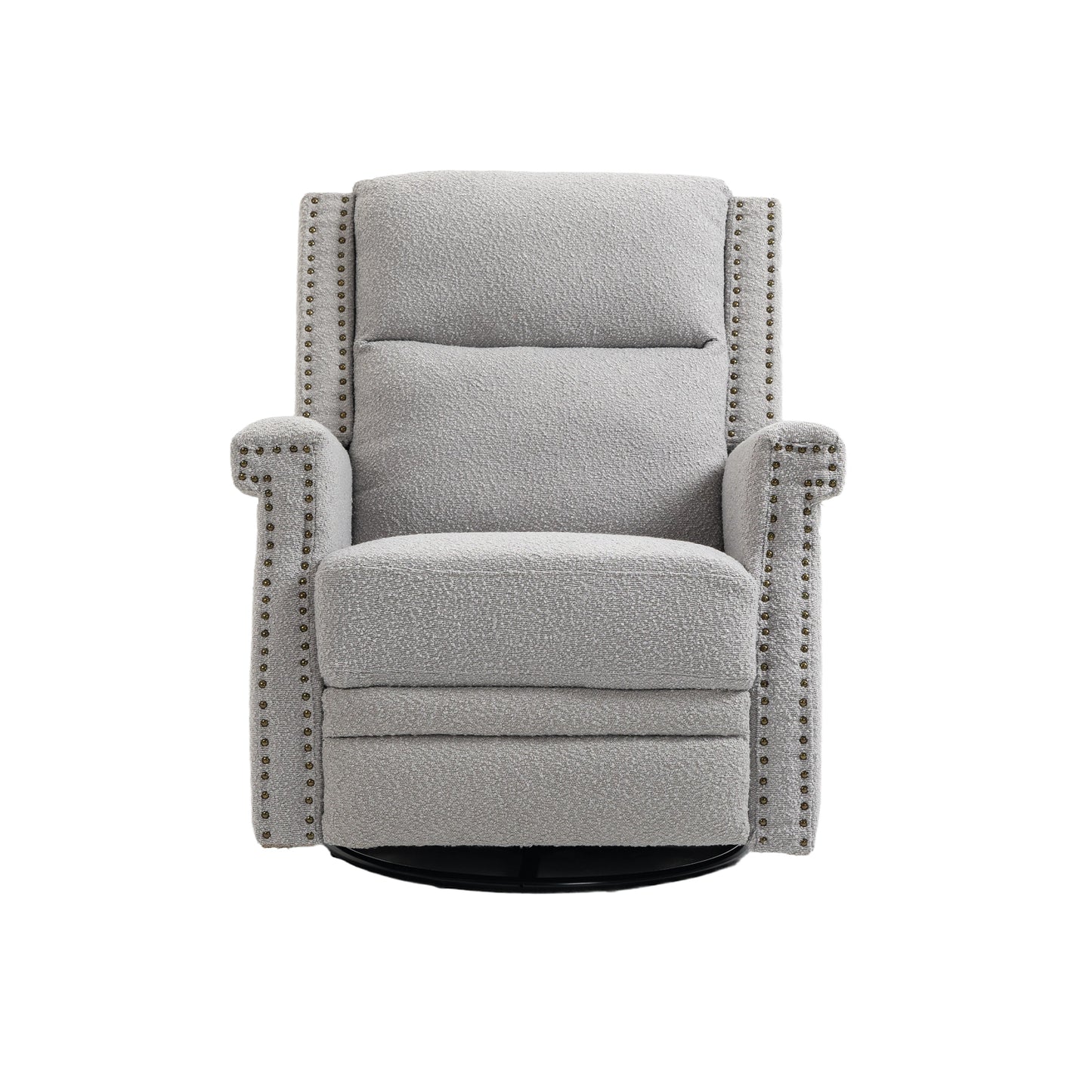 360° Swivel Recliner Chair with Rocking and Reclining Functions