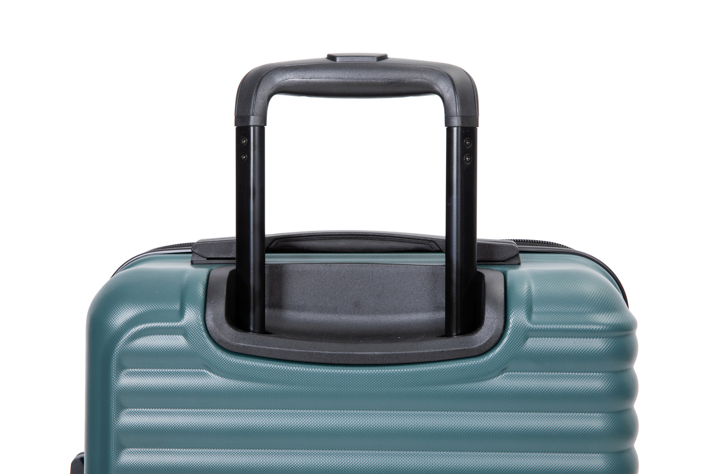 20" Carry on Luggage Lightweight Suitcase, Spinner Wheels, Green