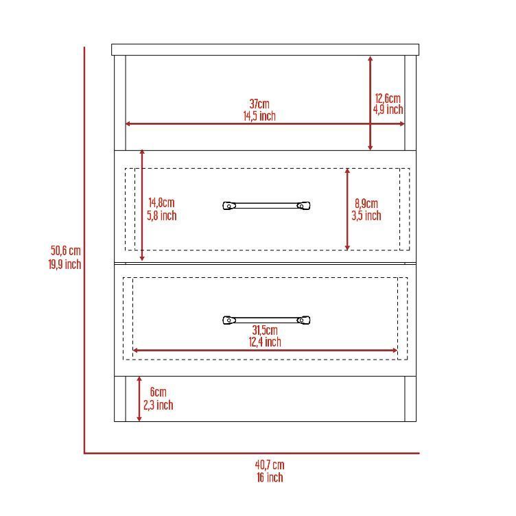 Contemporary Black Coffee Table with Drawer - Beijing Style