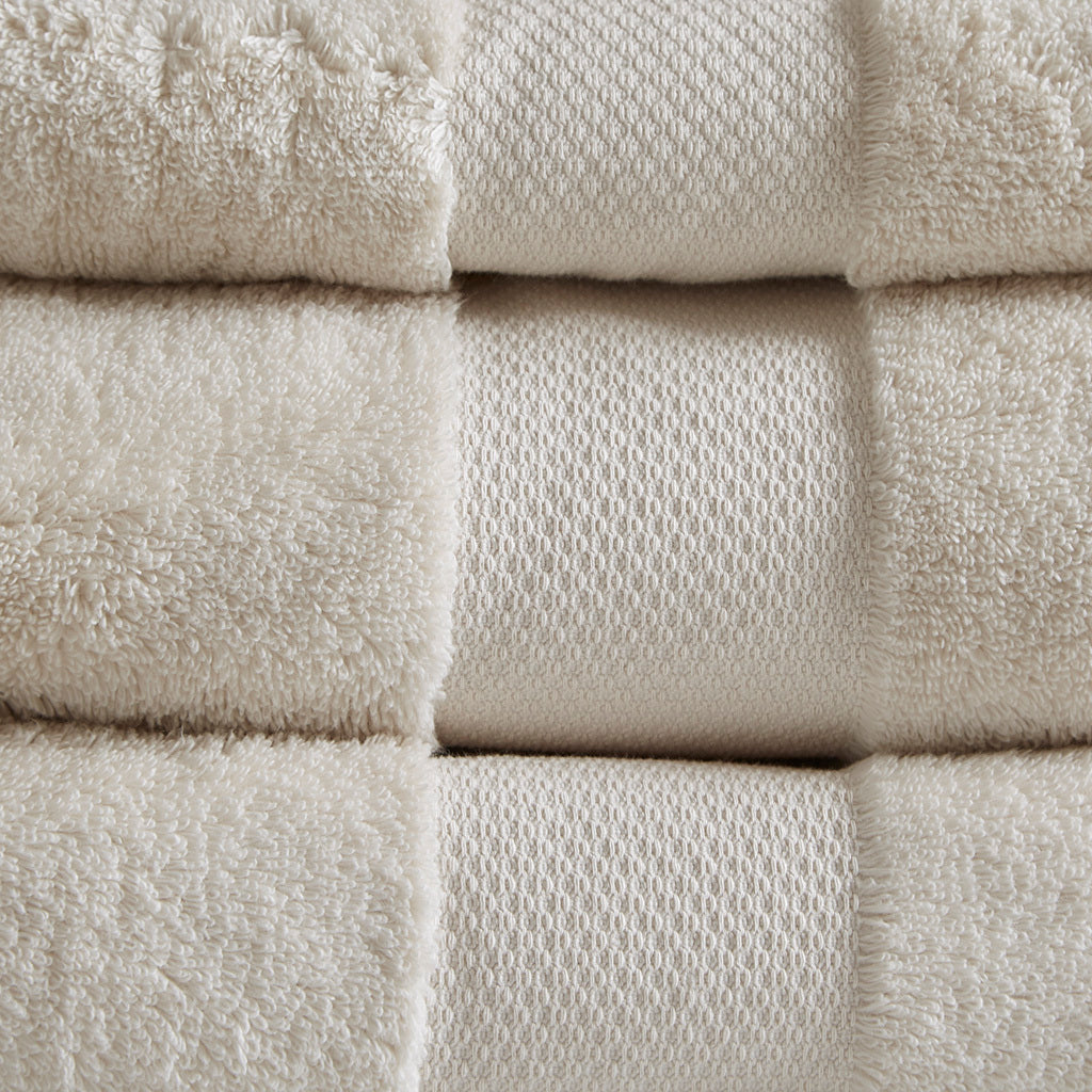 Luxurious 6-Piece Turkish Cotton Bath Towel Collection