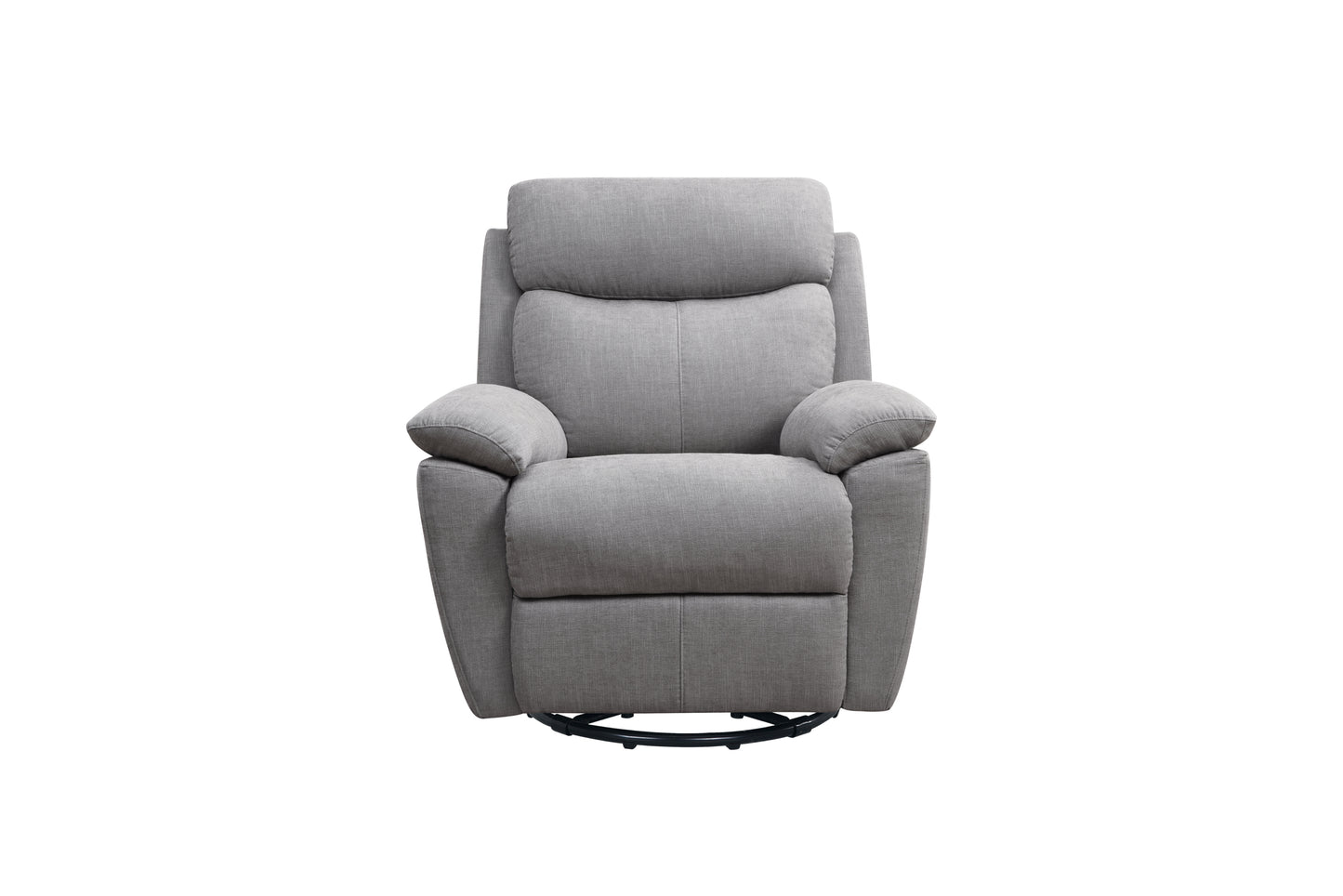 Luxurious Light Grey Power Recliner Chair with USB Port