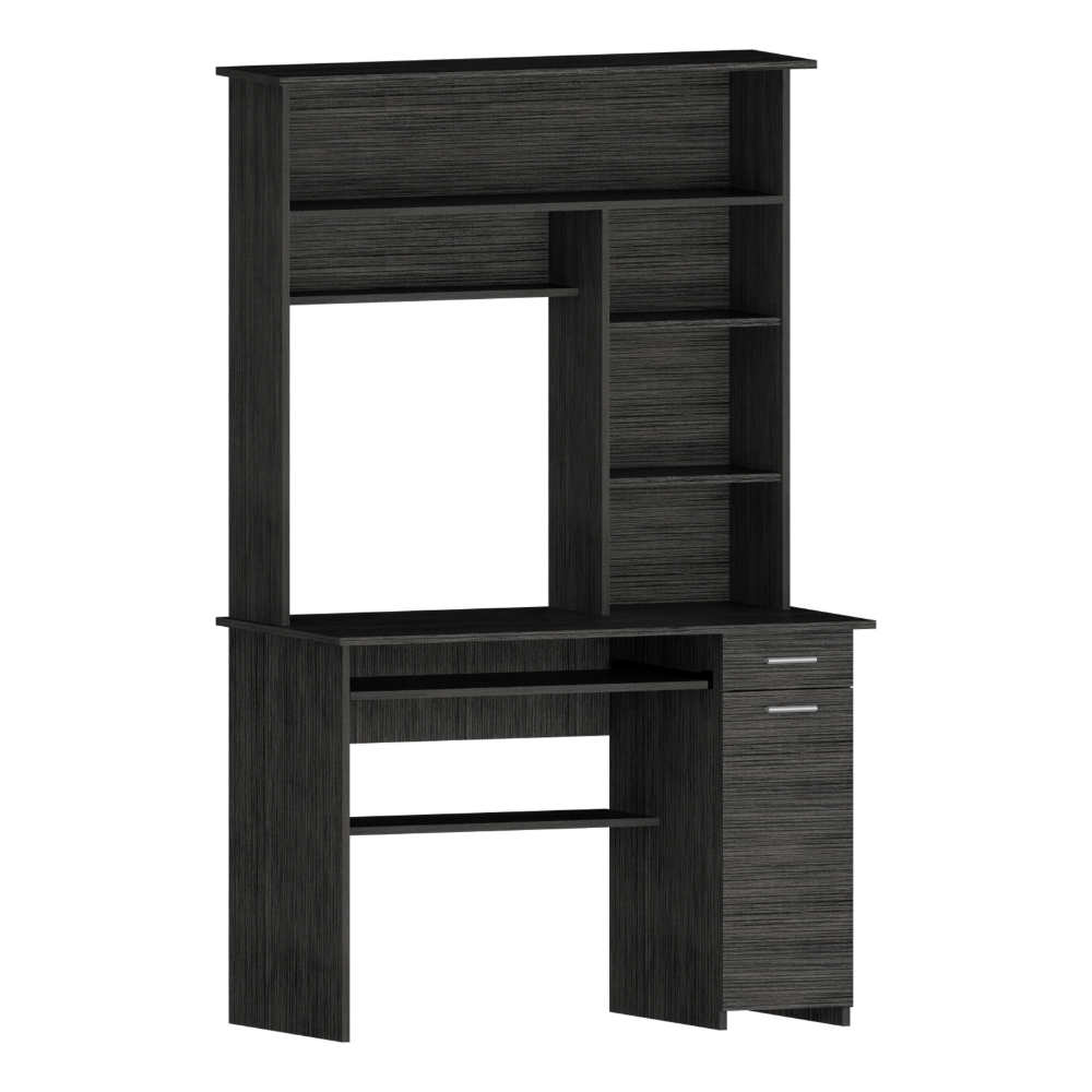 Compu 180 Hutch Desk with Convenient Storage and Ergonomic Design