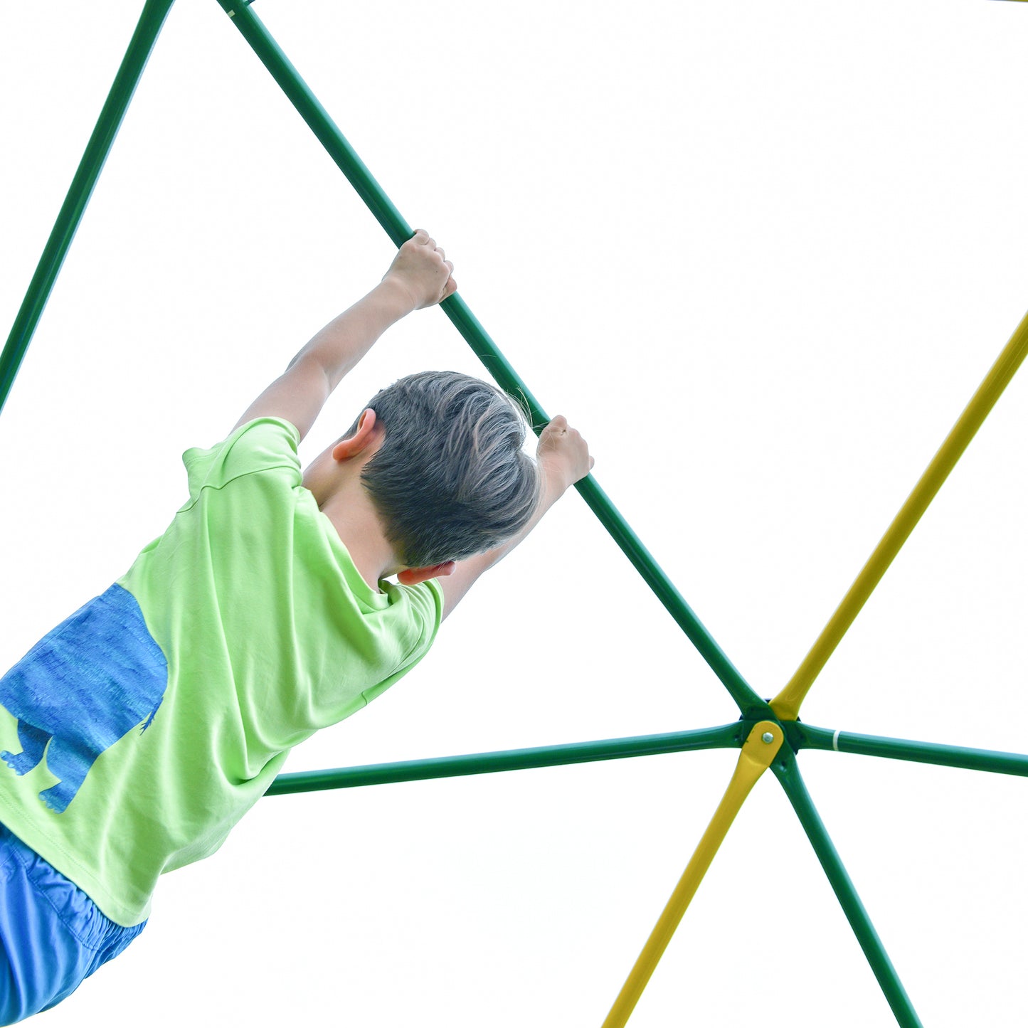 Colorful 12ft Kids Playground Climbing Dome