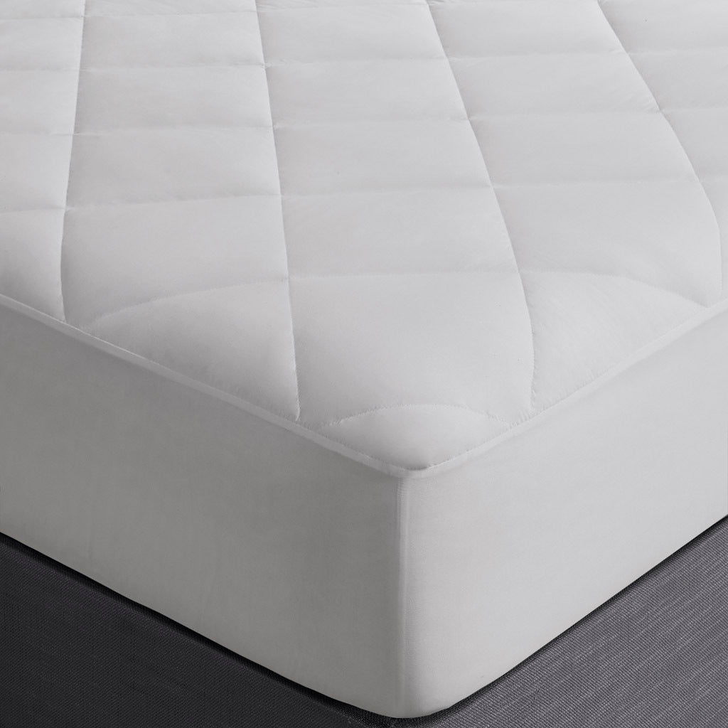 Microfiber with HeiQ Smart Temp Treament Waterproof Mattress Pad