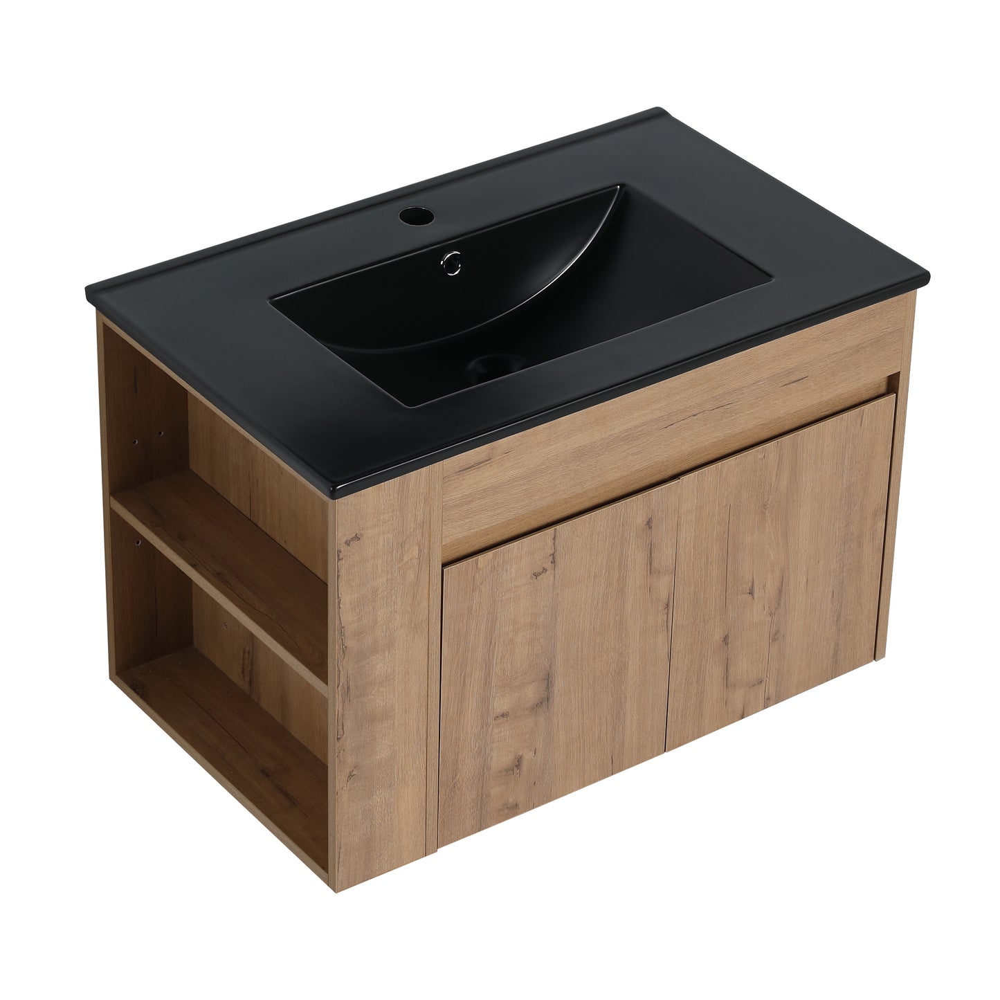 30 " Bathroom Vanity Ceramic Top-BL9075BK