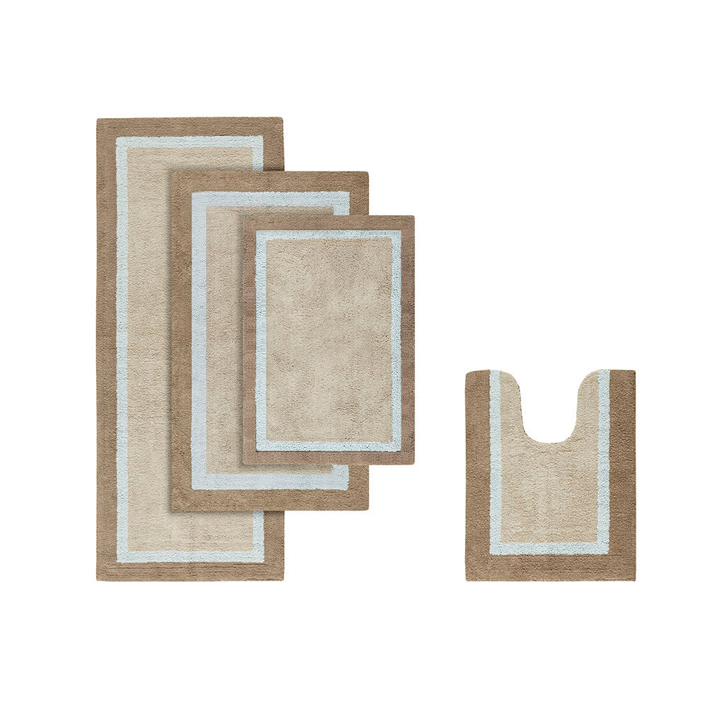 Elegant Amherst Cotton Bath Mat Collection