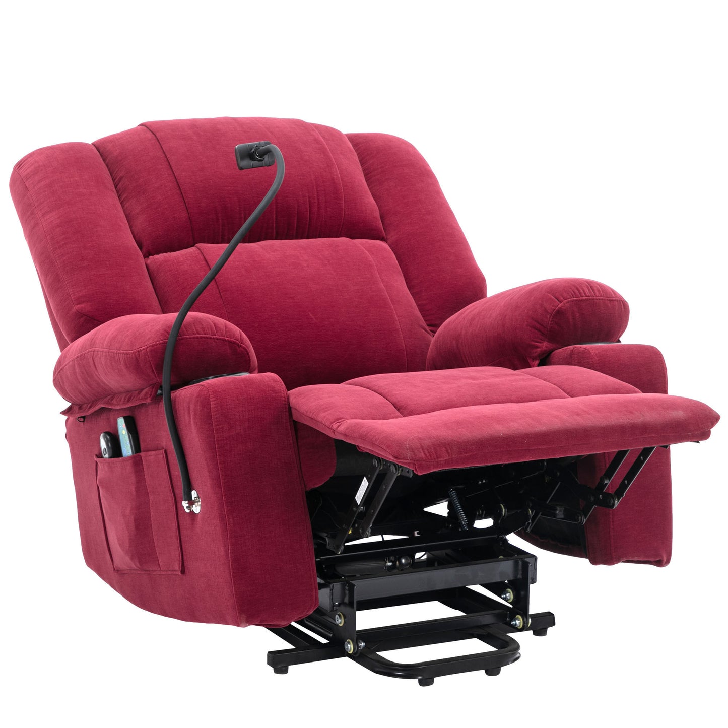 Ultimate Comfort Power Lift Recliner Chair with Massage, Heating, and Remote Control