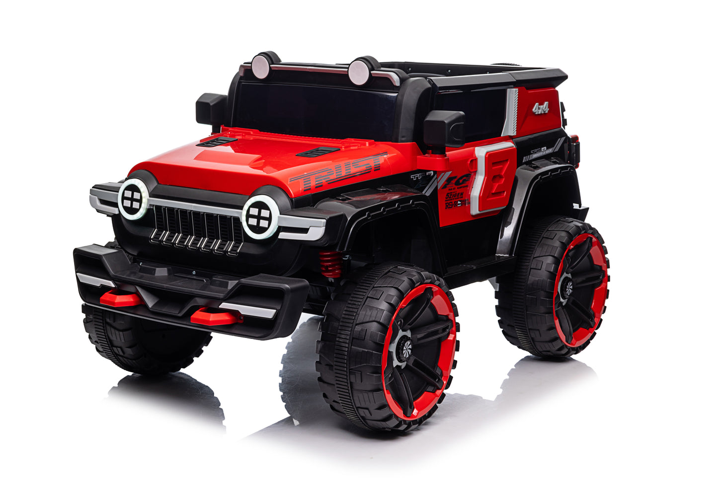 Kids Ride On Car,TAMCO Kids Electric Car with Remote Control 12 V Children car Motorized Vehicles for Girls Boys Gift, Music, Horn, Spring Suspension, Safety Lock, LED Light