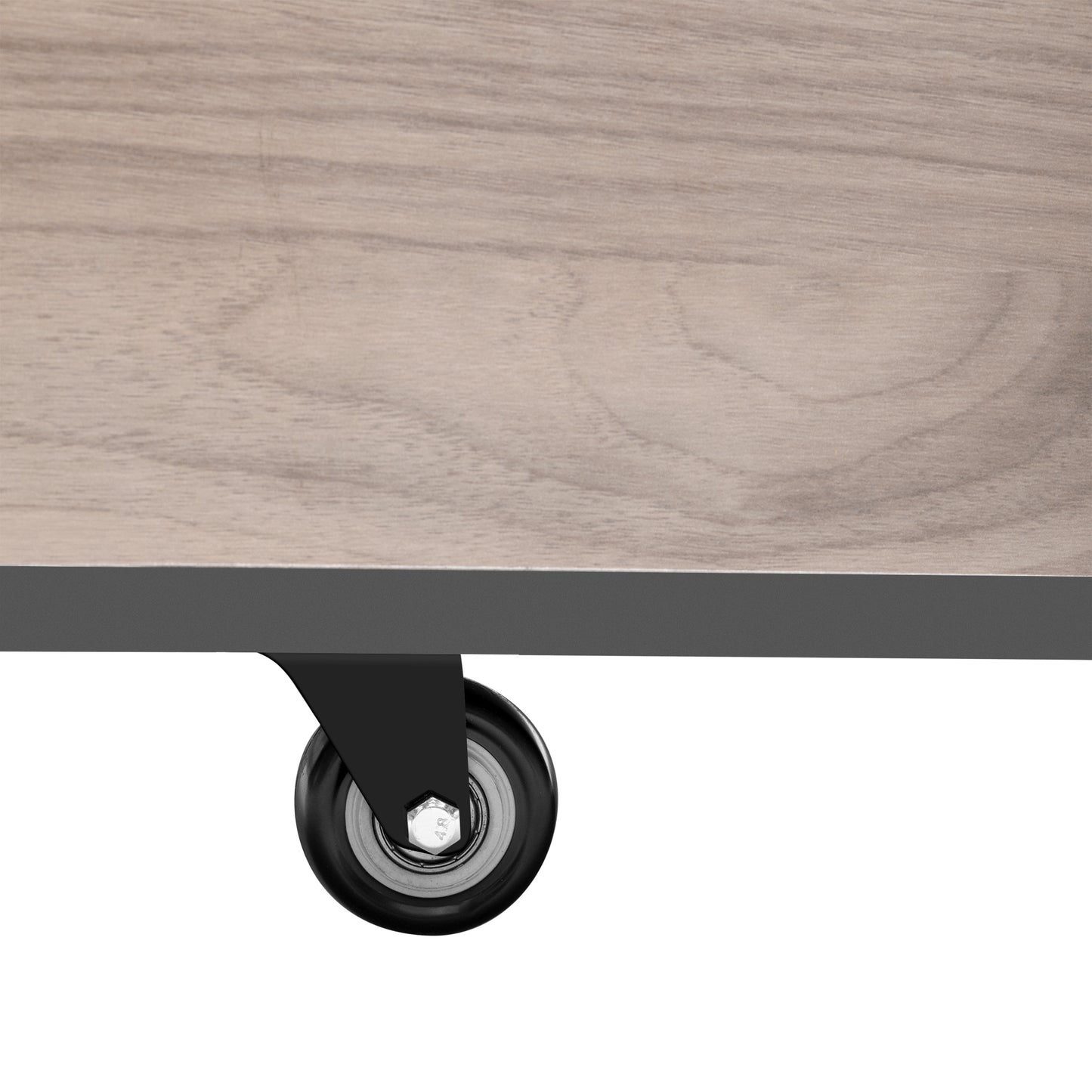 Walnut and Black Lift Top Coffee Table with Multi Functional Drawers