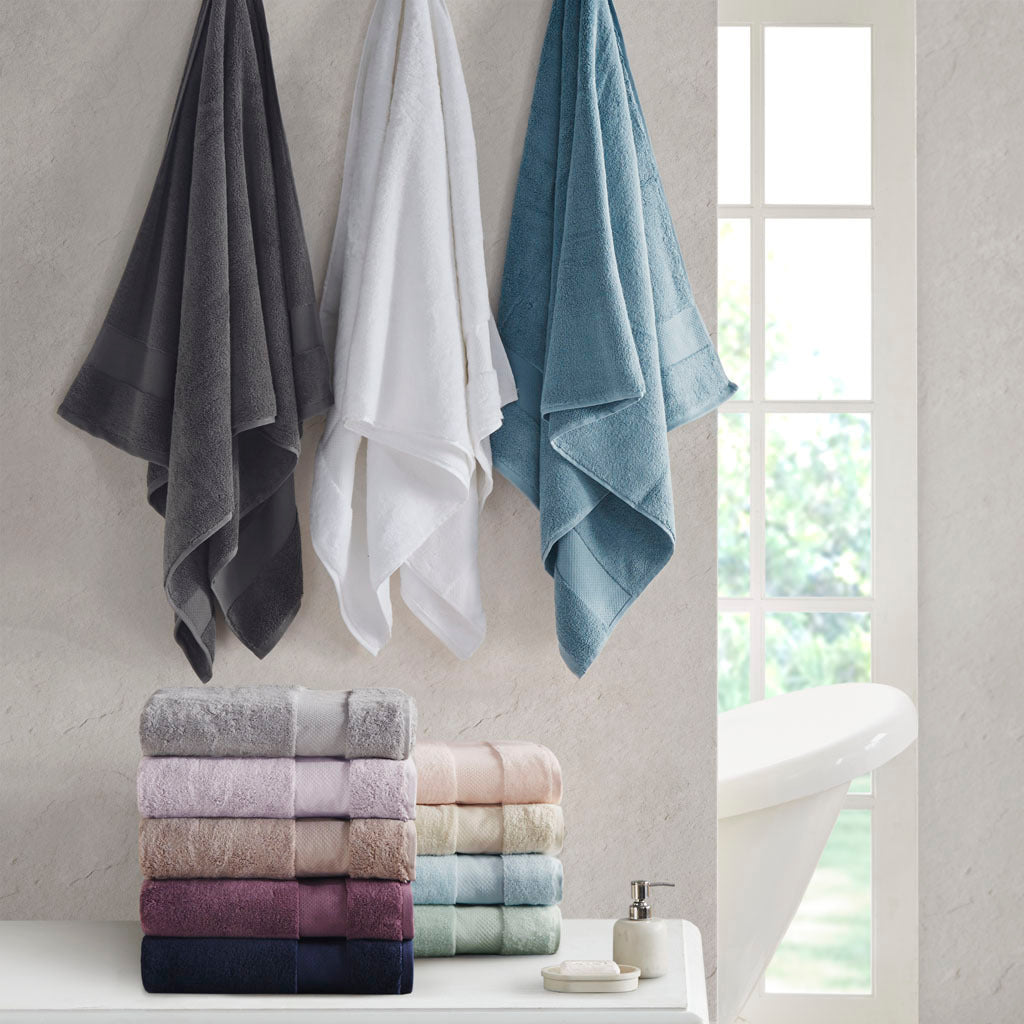 Turkish Cotton Bath Towel Set for a Deluxe Bathing Experience