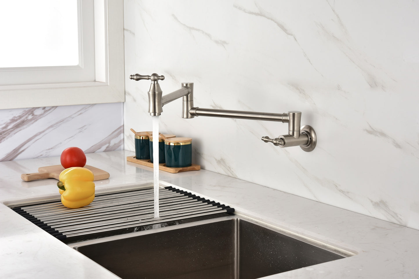 Pot Filler Faucet Wall Mount