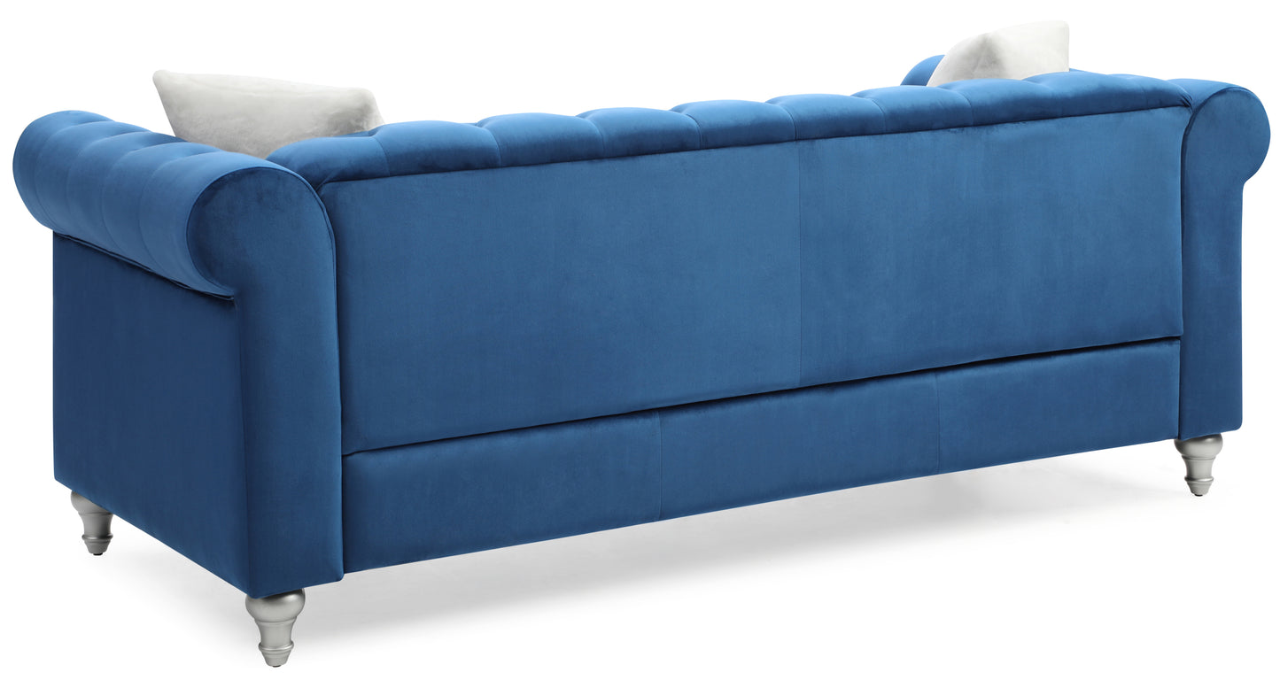 Raisa G861A-S Sofa , NAVY BLUE