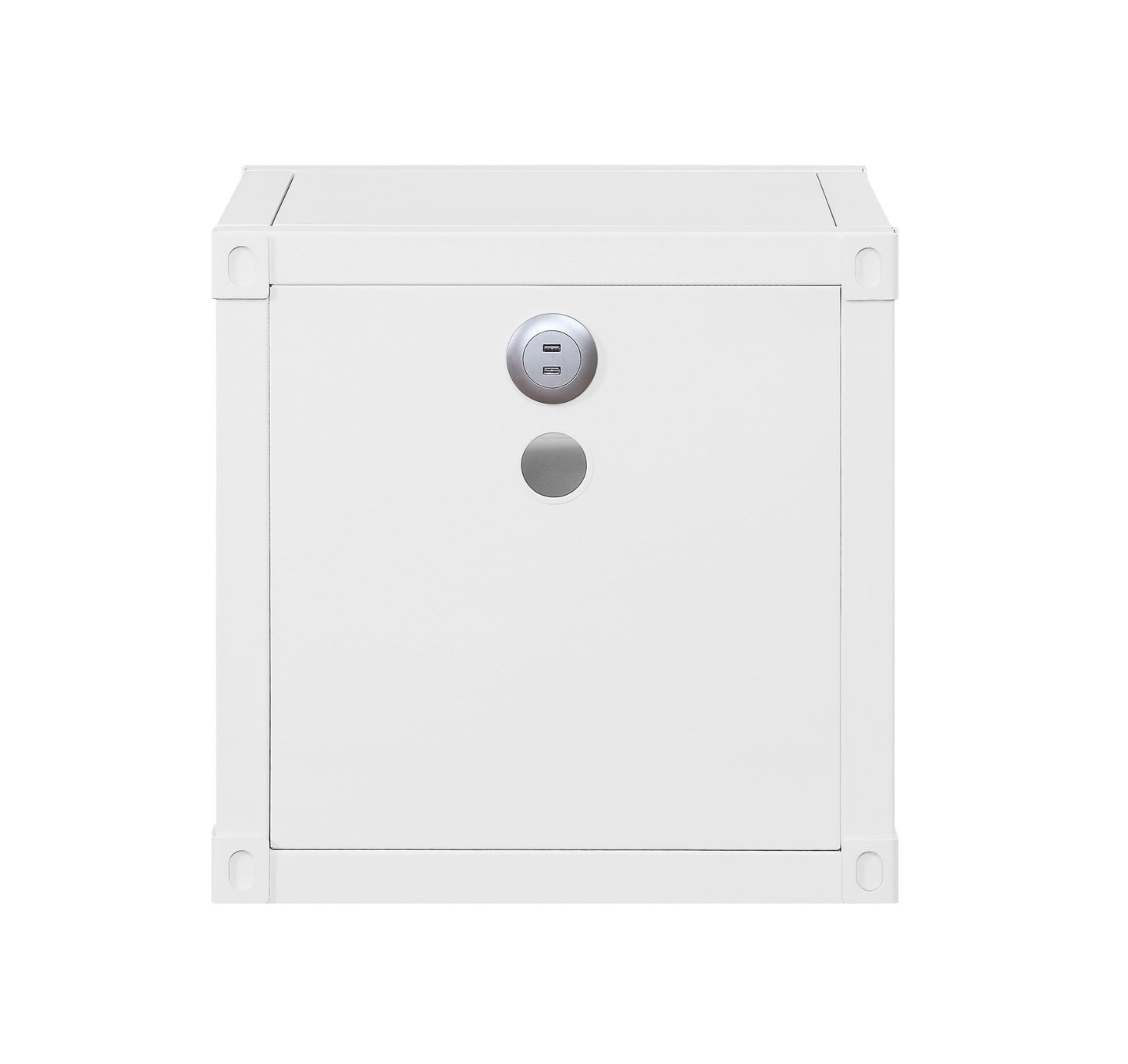 Cargo Nightstand (USB), White 35907