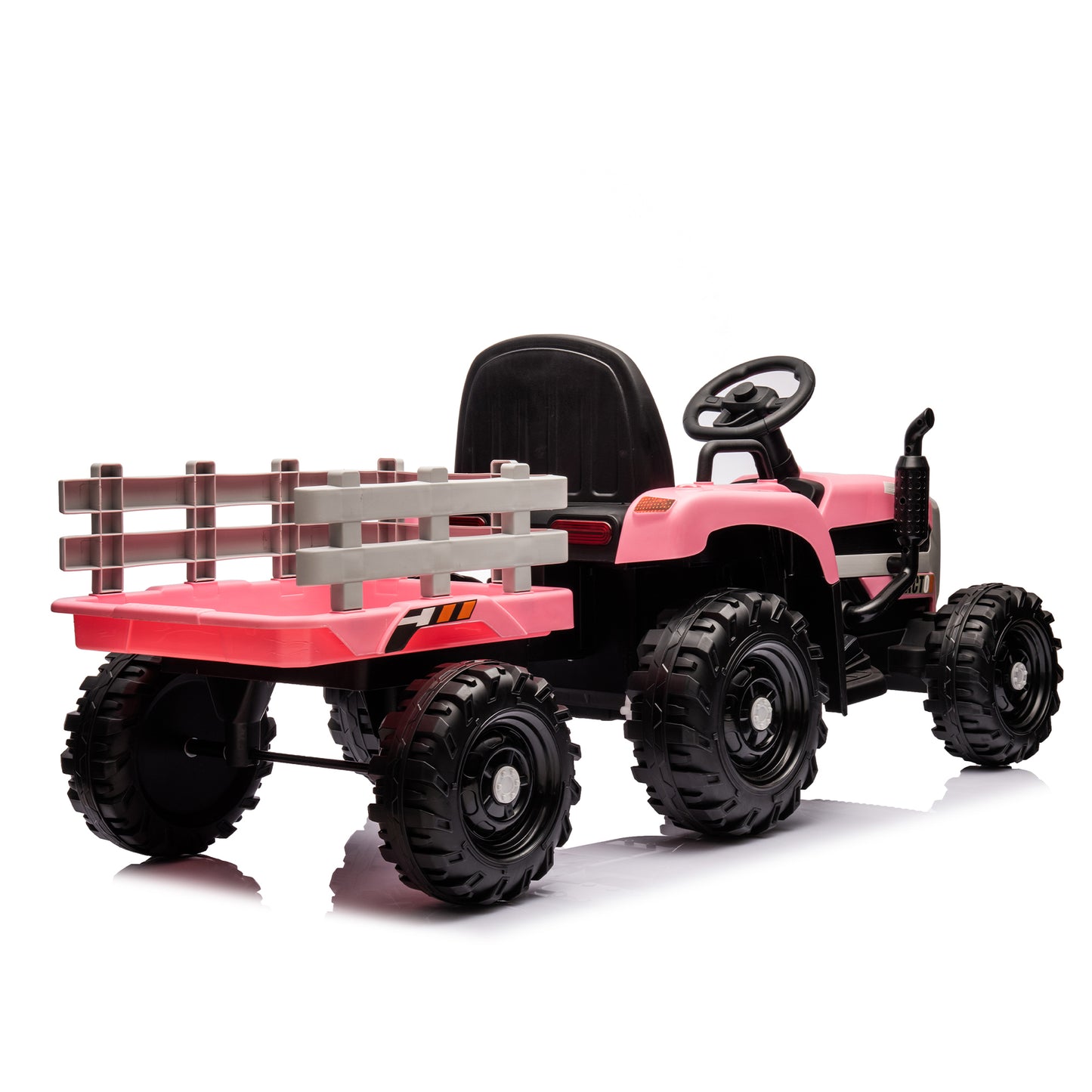 Electric Tractor Toy with Remote Control and Multiple Features