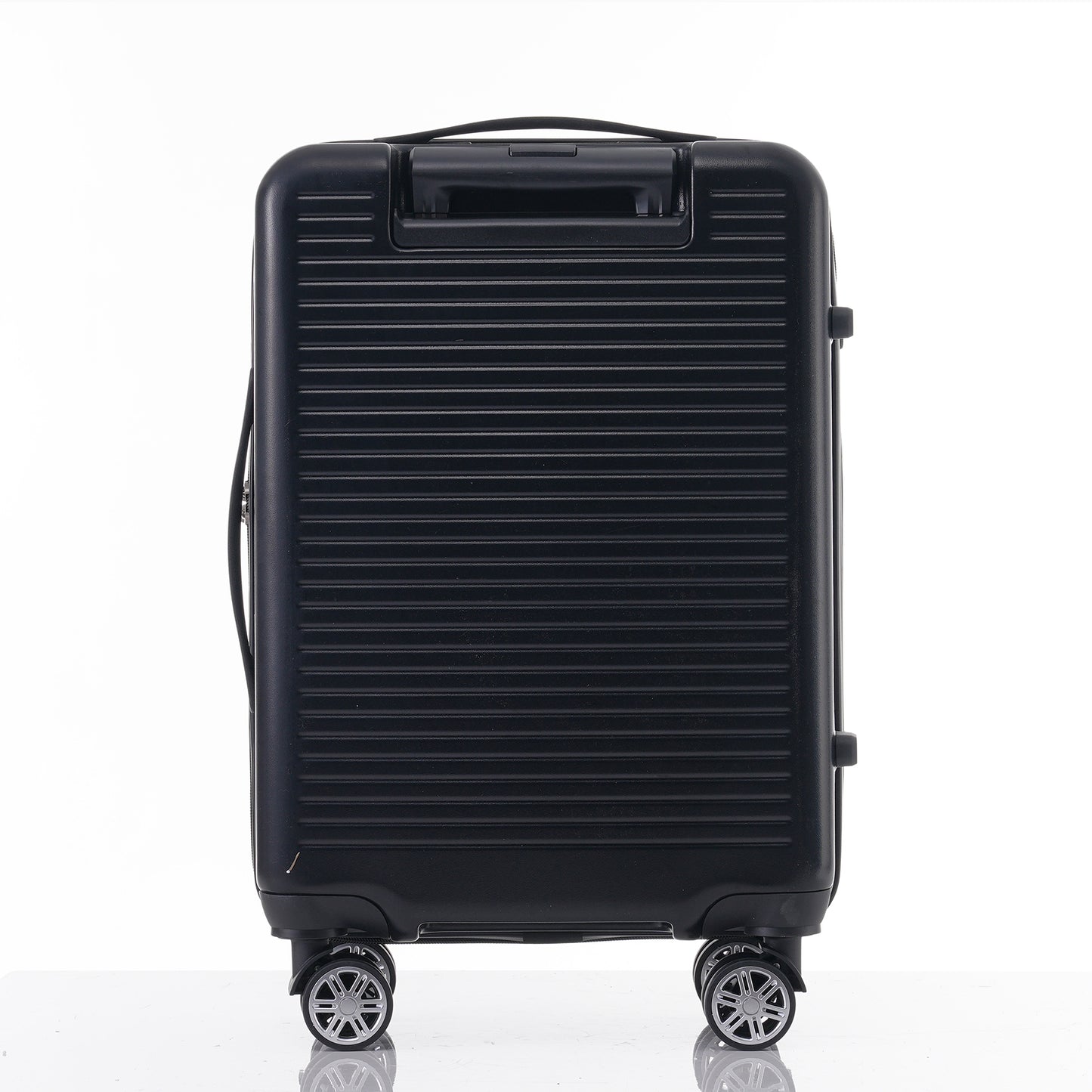 Carry-on Luggage 20 Inch Front Open Luggage Lightweight Suitcase with Front Pocket and USB Port, 1 Portable Carrying Case