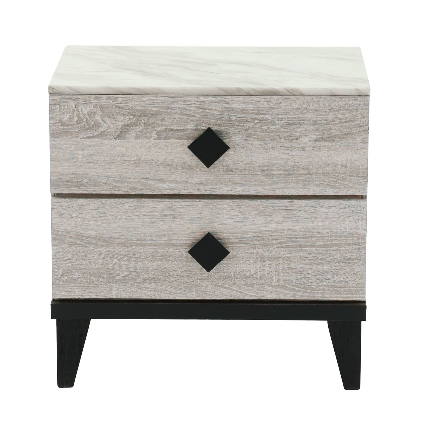 NIGHTSTAND in Cream Oak (Rustic Accents)