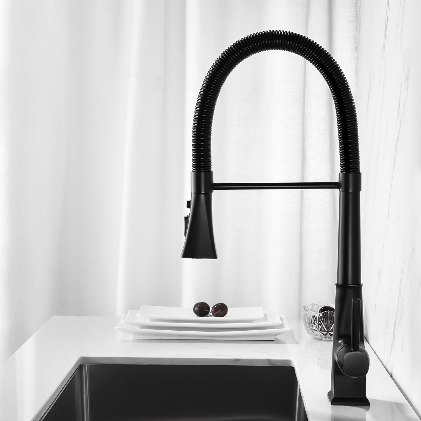 Kitchen Faucet with Pull Down Sprayer