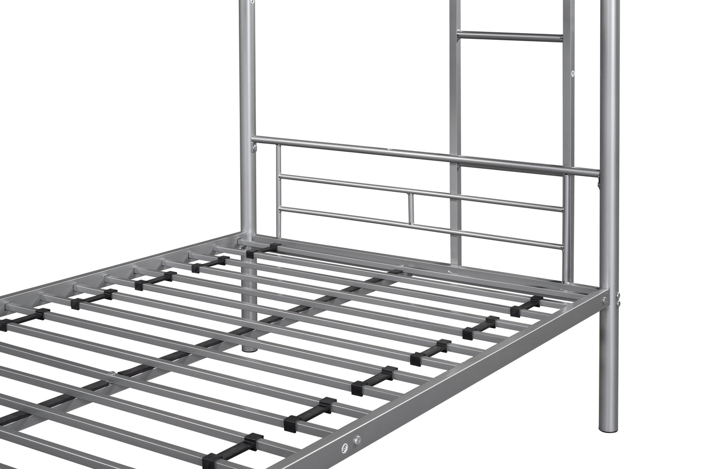 Robust Twin Metal Bunk Bed with Silent Design