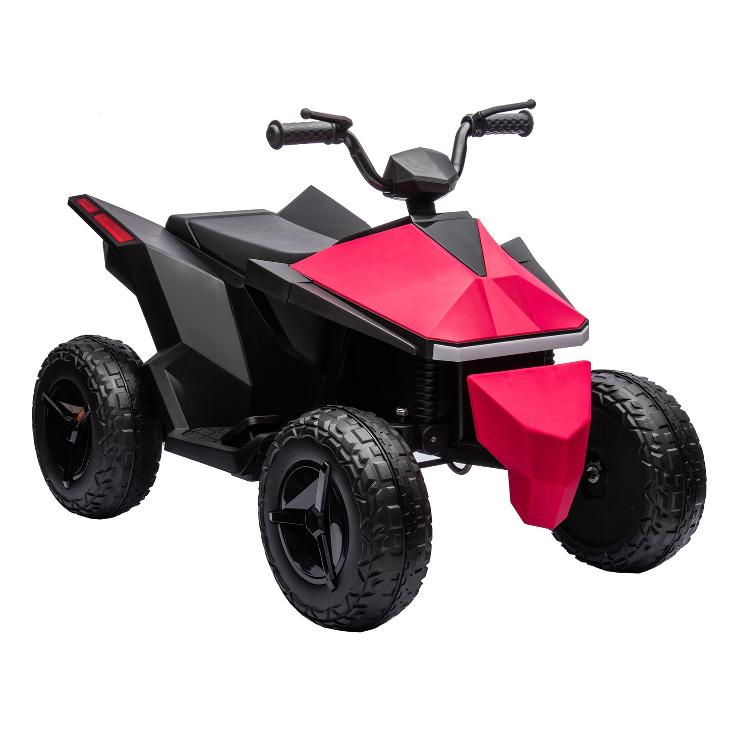 Electric ATV Style Ride-On Car for Kids 3-8 Years with Multi-Functional Touch Screen and LED Lights