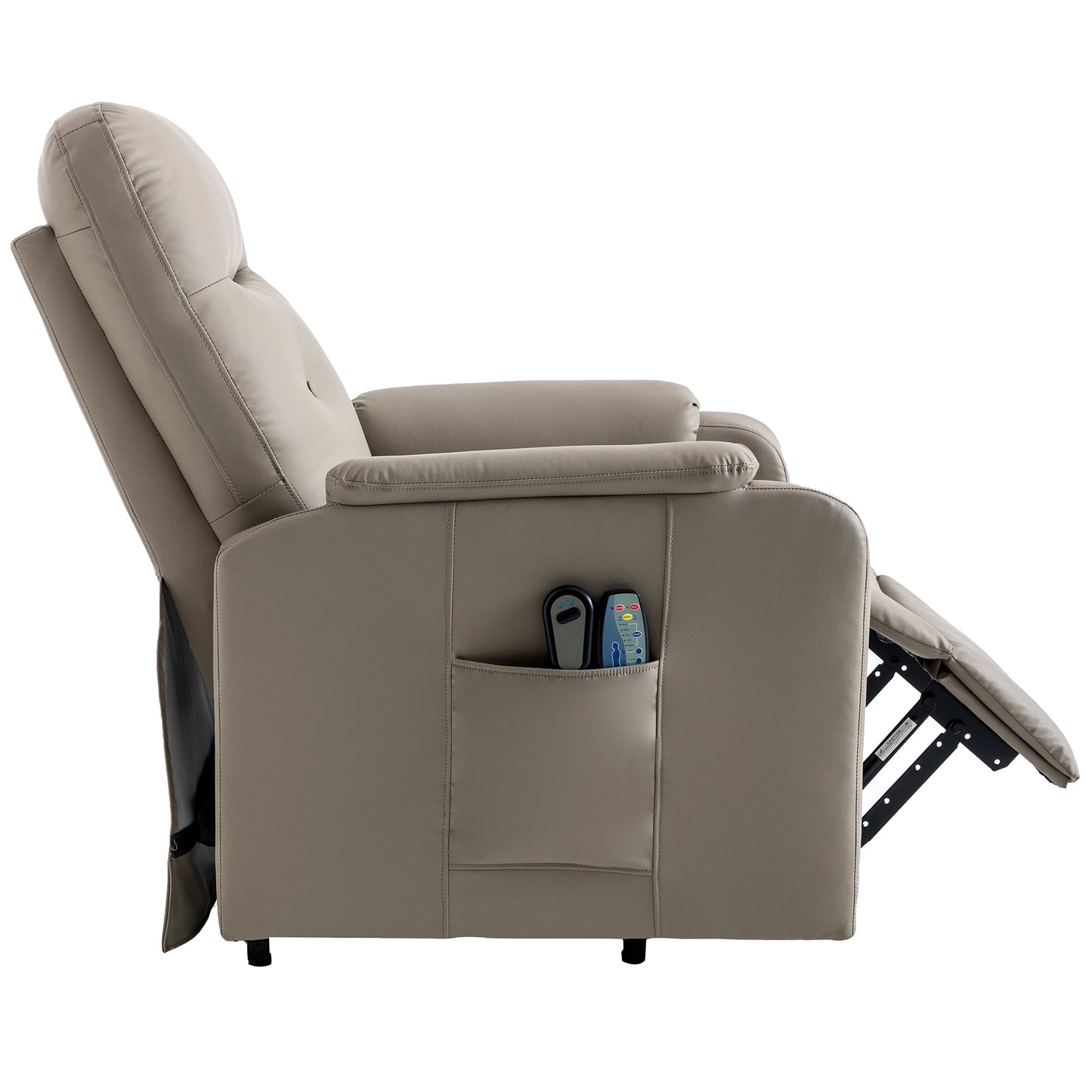 Electric Power Lift Massage Recliner Chair with Heating, Side Pocket, and Comfortable Design