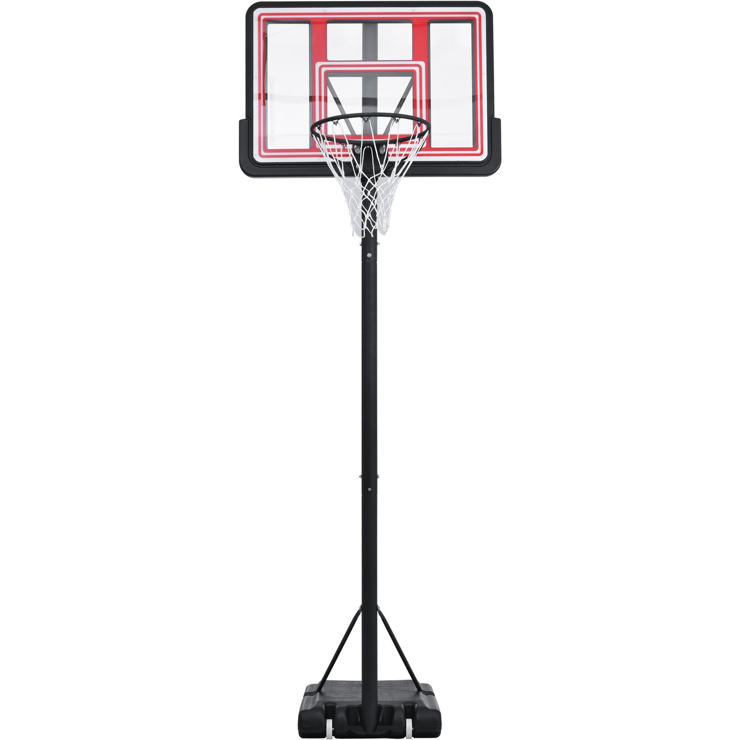 Portable Basketball Hoop Basketball System 4.76-10ft Height Adjustable for Youth Adults LED ights, Colorful lights, Waterproof Super Bright to Play at Night Outdoors,Good Gift for Kid