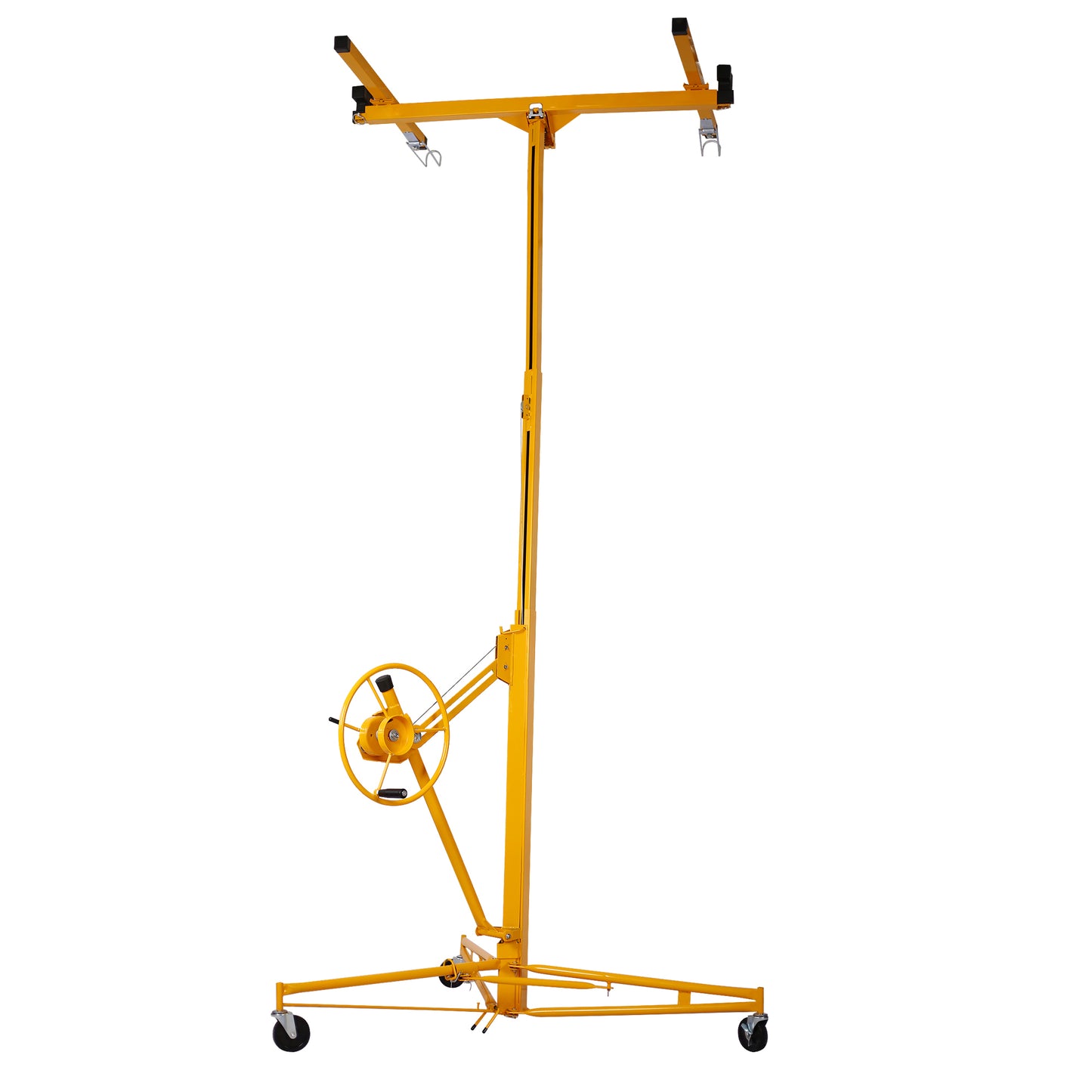 Drywall Panel hoist Drywall Lift Rolling Panel Hoist Jack Lifter 16ft yellow color