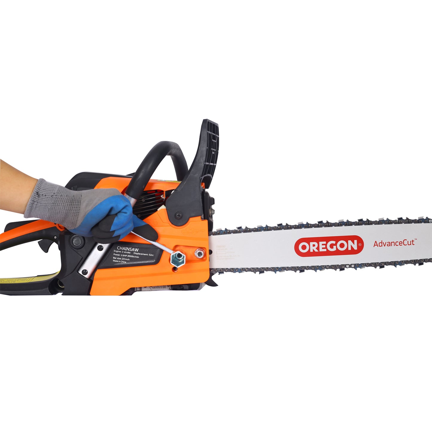 Chainsaw gas  20inch ,52cc Gasoline Chain Saw for Trees ,Wood Cutting 2-cycle EPA Compliant,Oregon bar