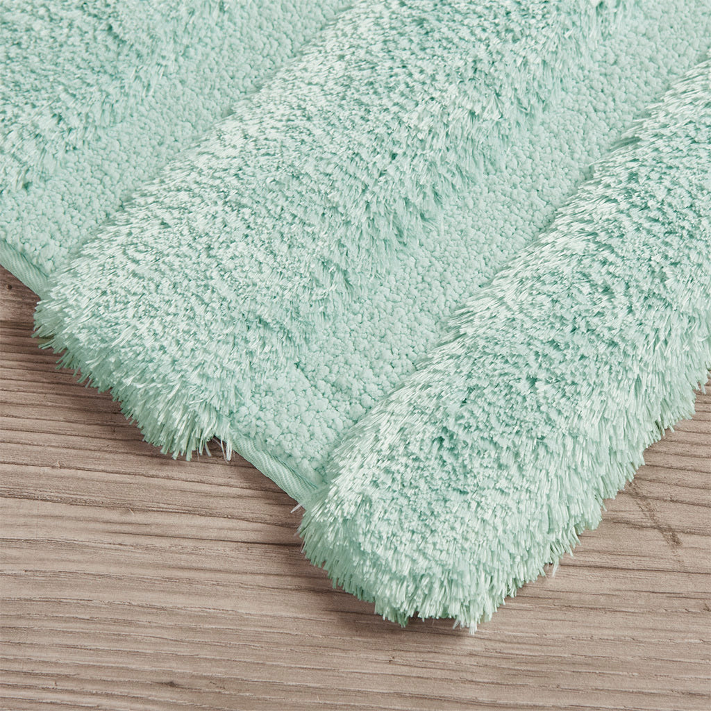 Pearl Channel Tufted Bathroom Rug