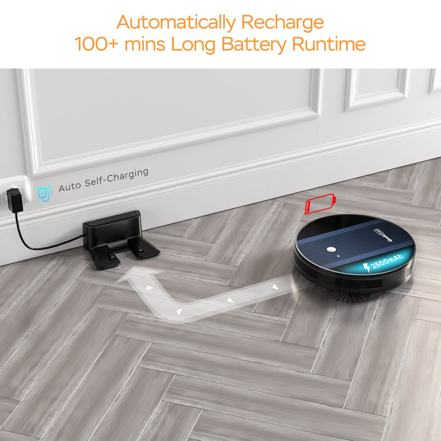 Smart Robot Vacuum Cleaner G6 by Geek: Advanced Cleaning Technology for Effortless Home Cleaning