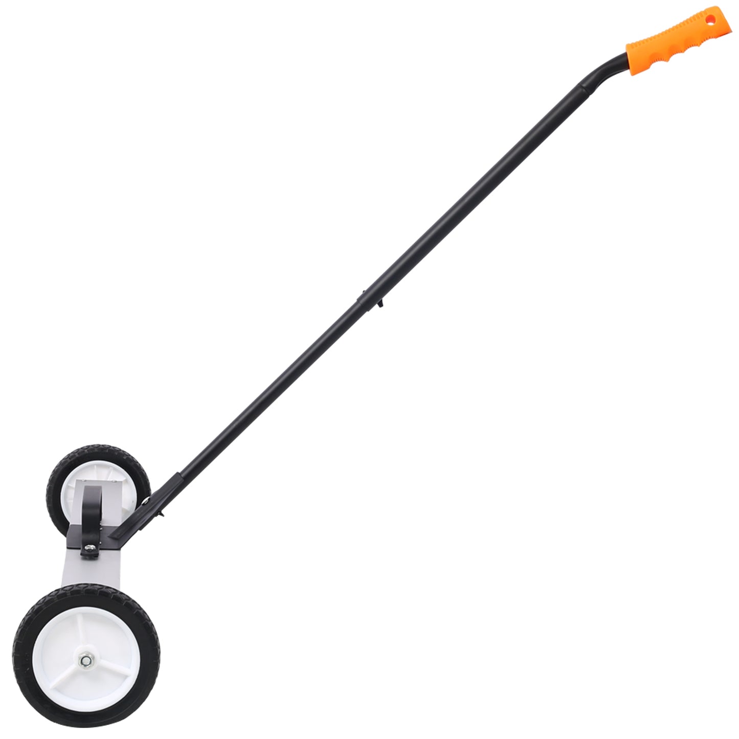 36"  Rolling Magnetic Pick-Up Sweeper, Heavy Duty Push-Type with Release, for Nails Needles Screws Collection,30 Pound Capacity