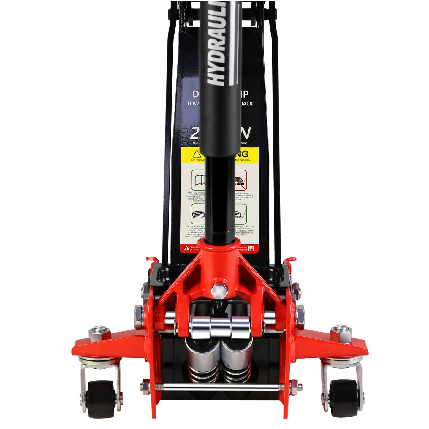 2.5 Ton Dual Piston Hydraulic Steel Racing Floor Jack with Quick Lift Pump