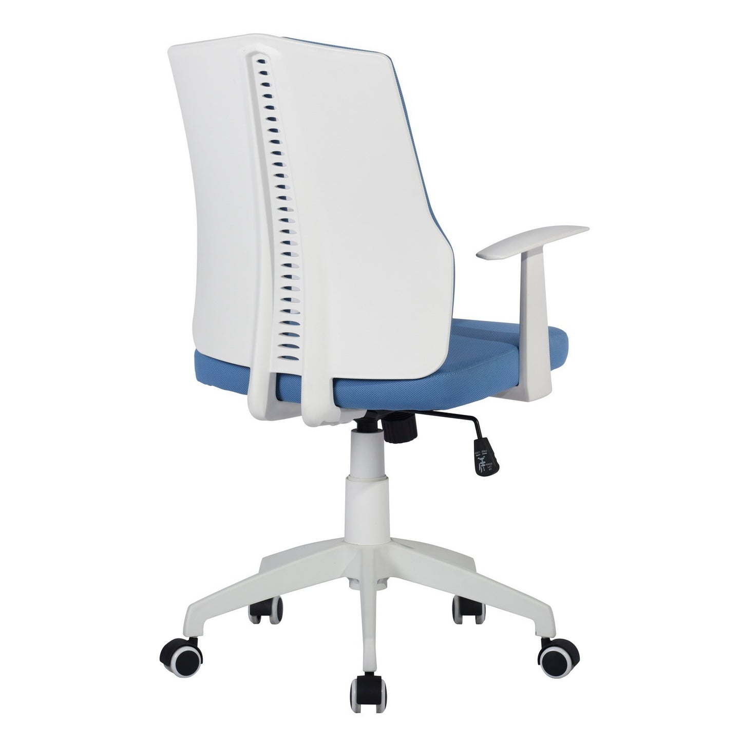 Ergonomic Office Chair High Back Desk Chair with,blue & white