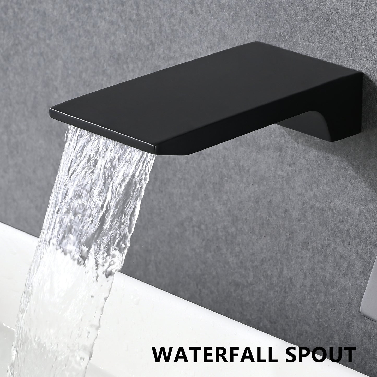 Wall Mounted Waterfall Bathtub Spout