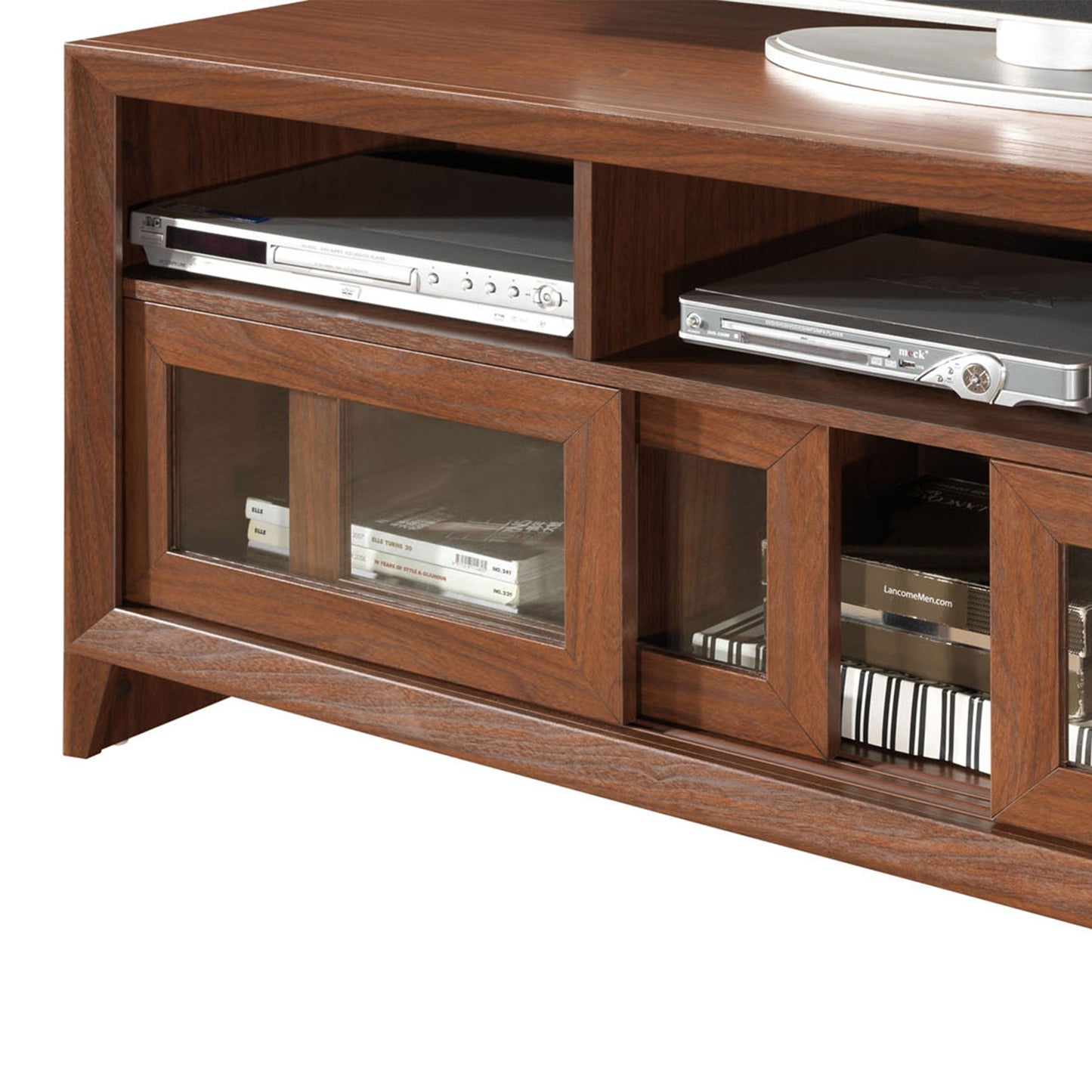 Hickory Modern TV Stand with Storage for 60 TVs