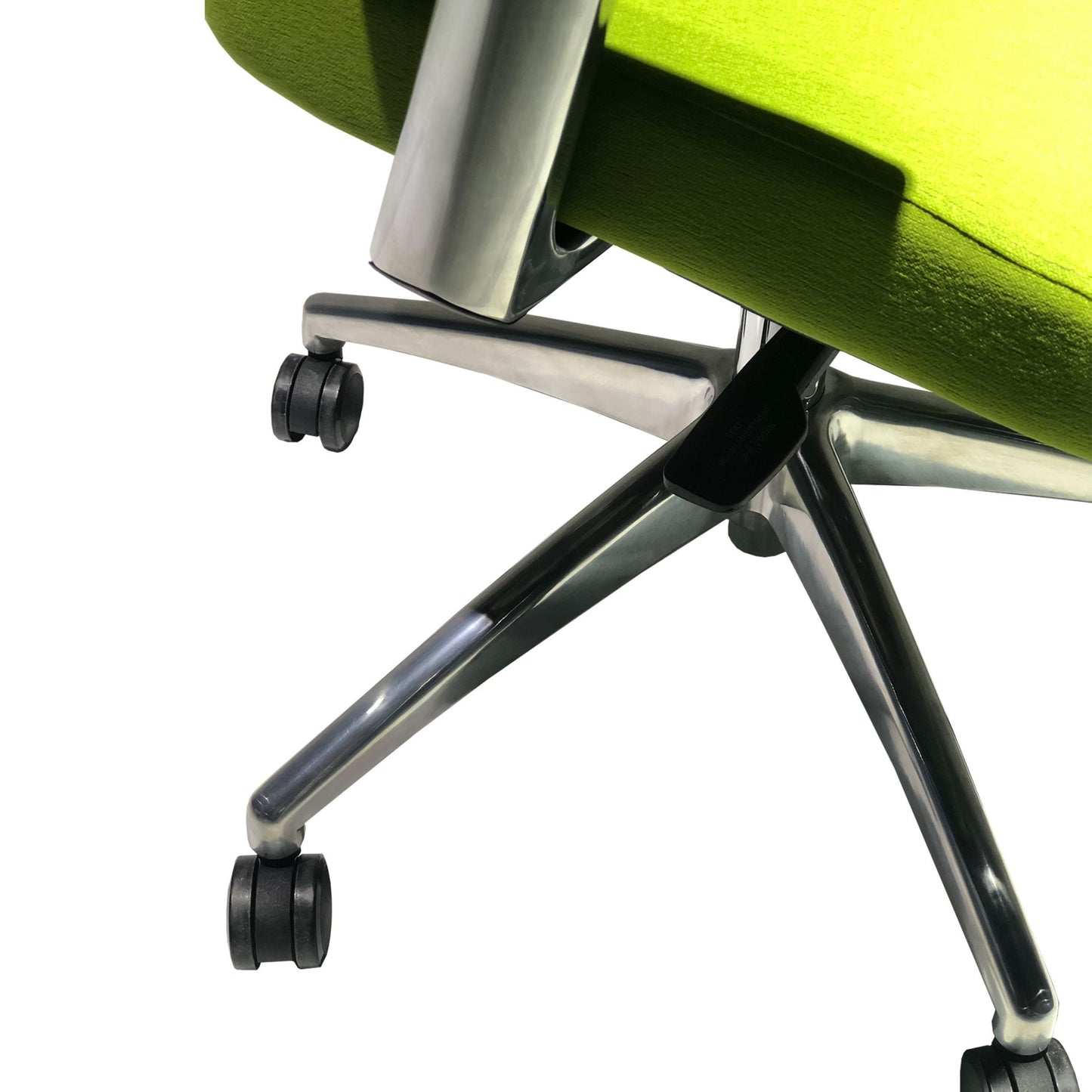 Adjustable Mesh Back Ergonomic Office Swivel Chair with Padded Seat and Casters, Green and Gray