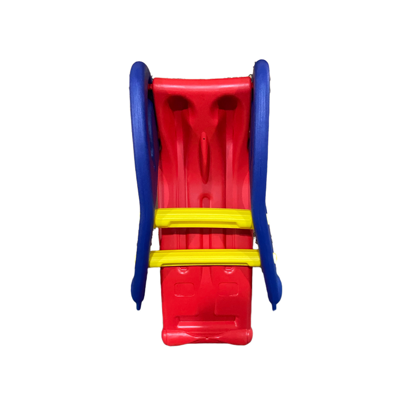 CE Approved Foldable Kids Plastic Slide - Blue Red Yellow