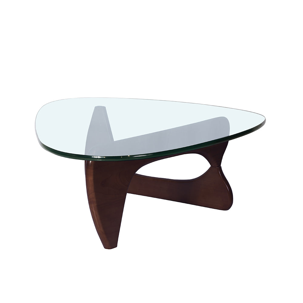 Modern Geometric Black Coffee Table