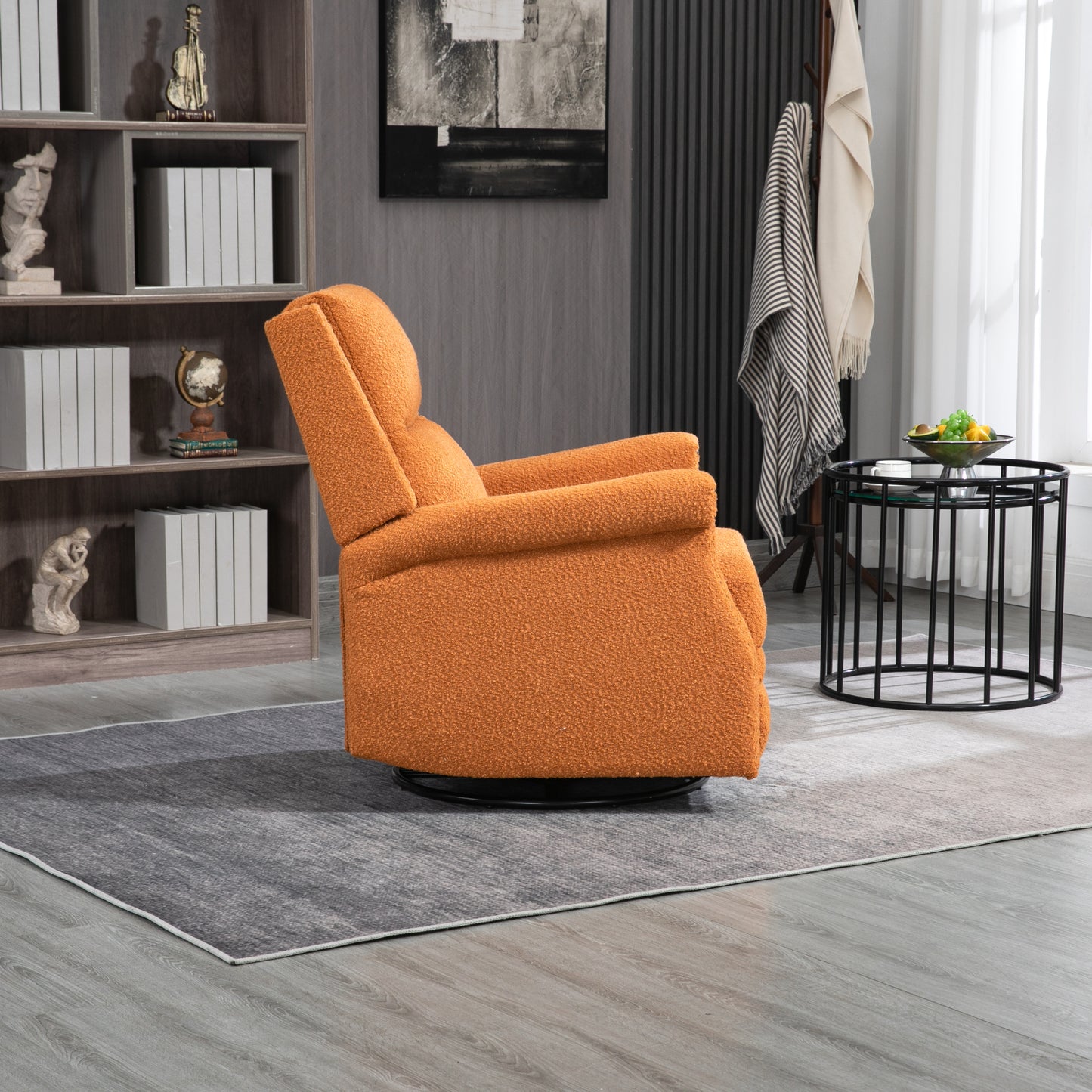 Luxurious Multipurpose Swivel Recliner Chair with High-Density Foam Cushions