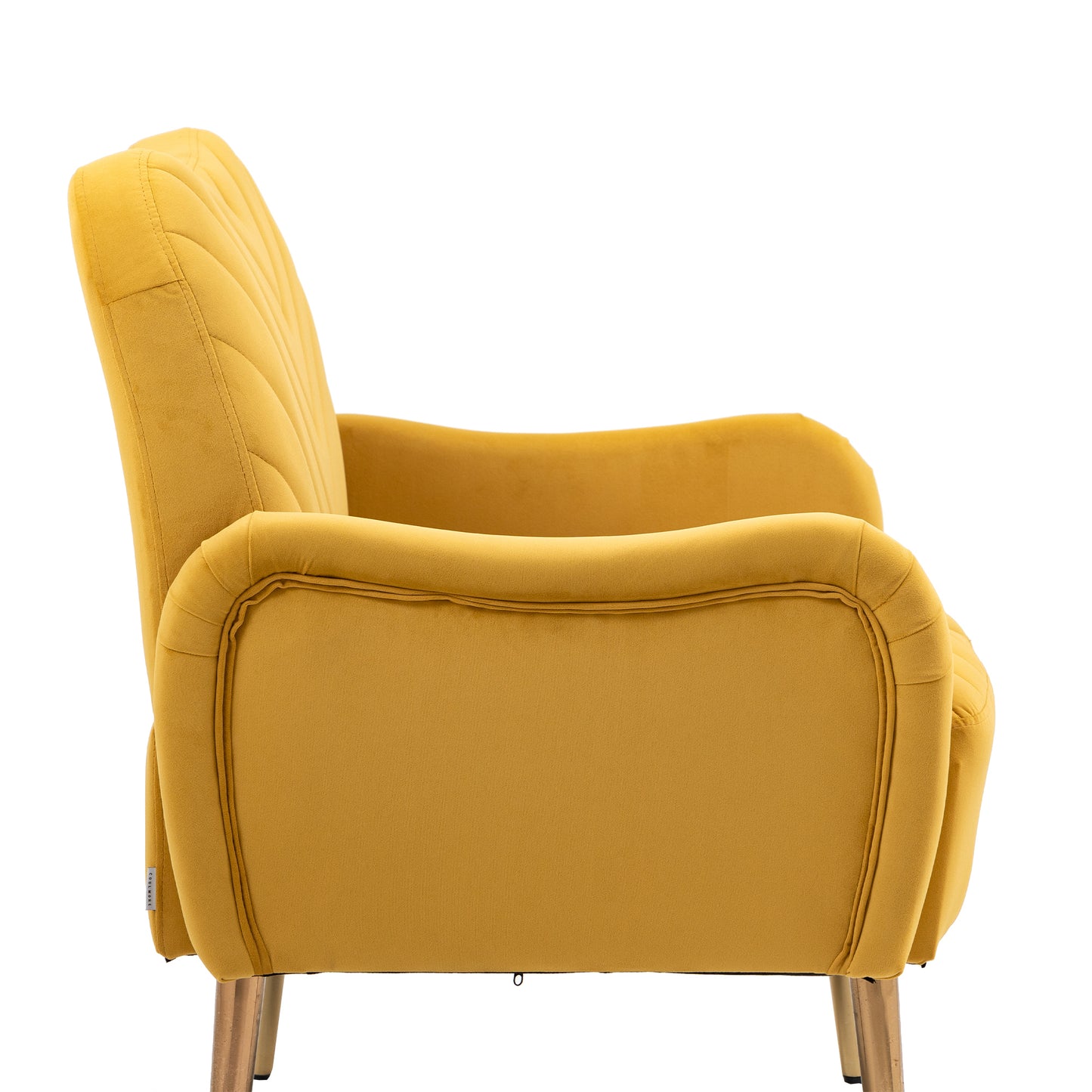 Velvet Chair , Accent  chair/ Living room lesiure chair with metal feet