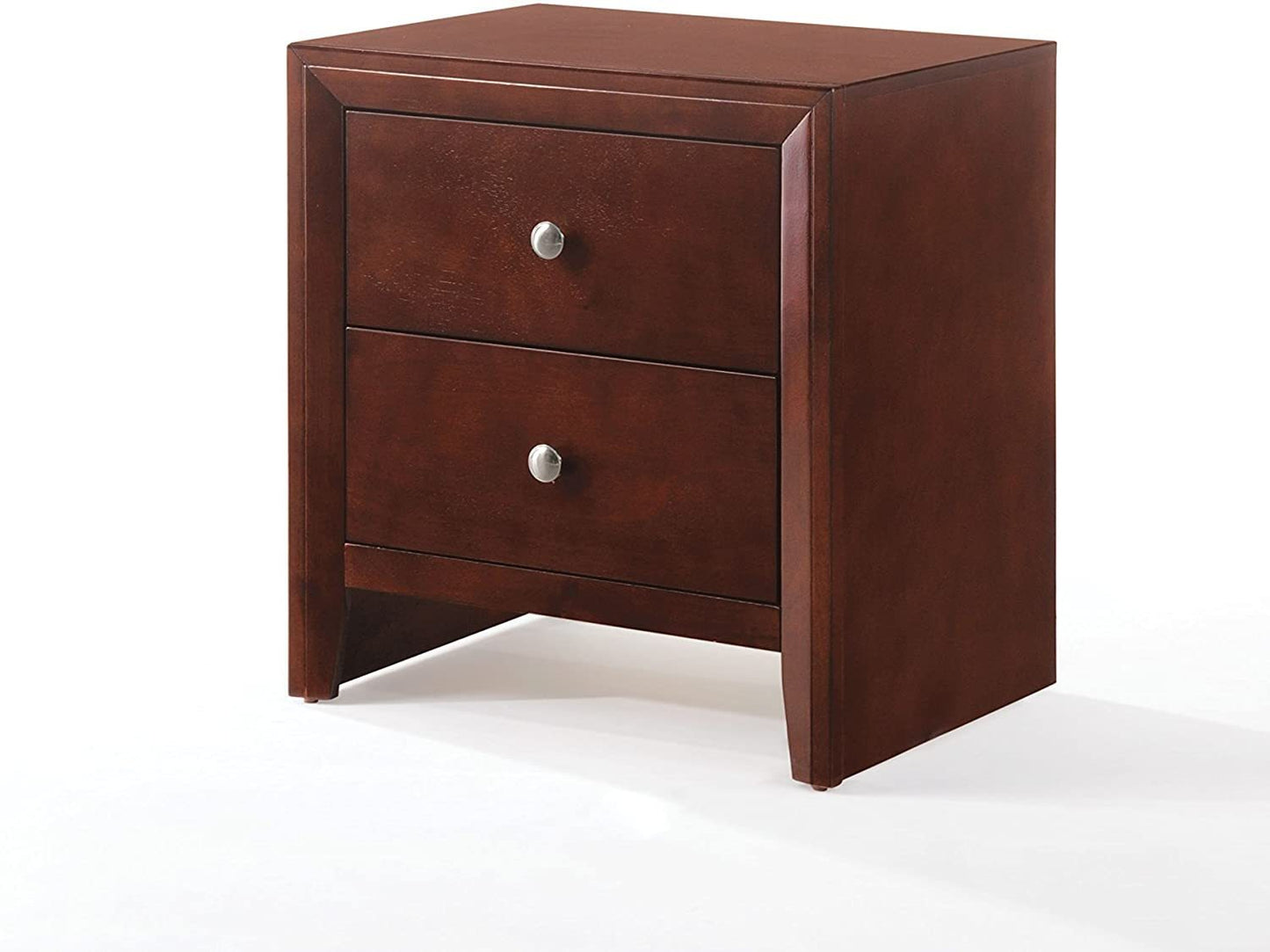 Ilana Nightstand in Brown Cherry 20403