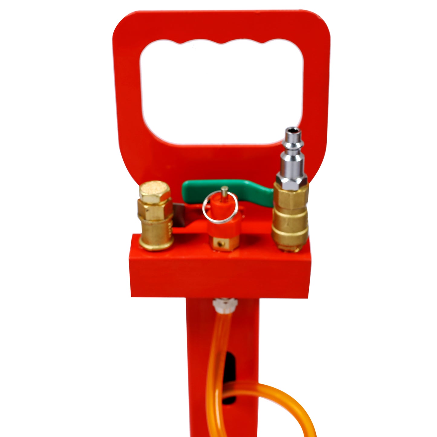 3T Triple Bag Air Jack ,Pneumatic Jack 3 bag ,lifting 16in capacity  6600lbs,easy-collapsing Terrain,Red color