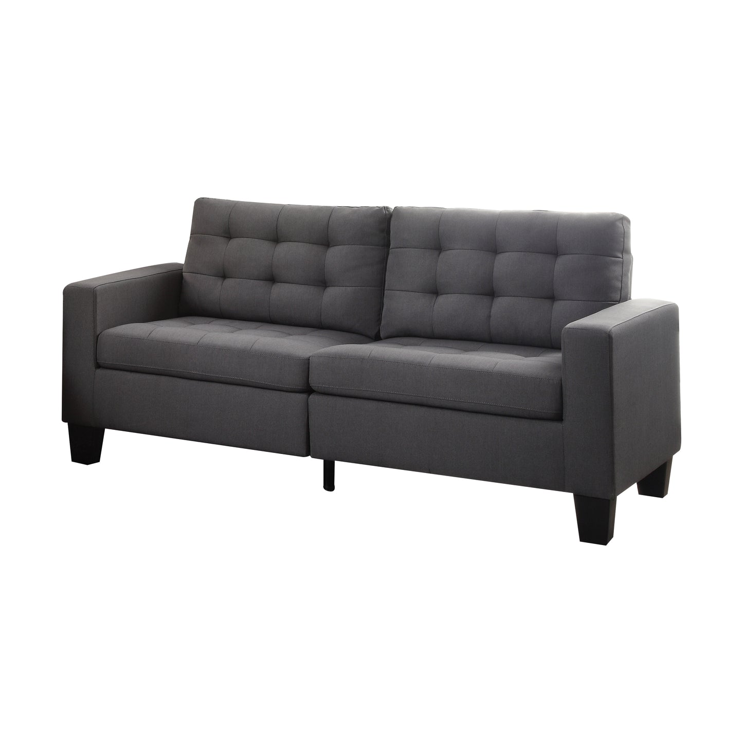 Earsom Sofa in Gray Linen 52770