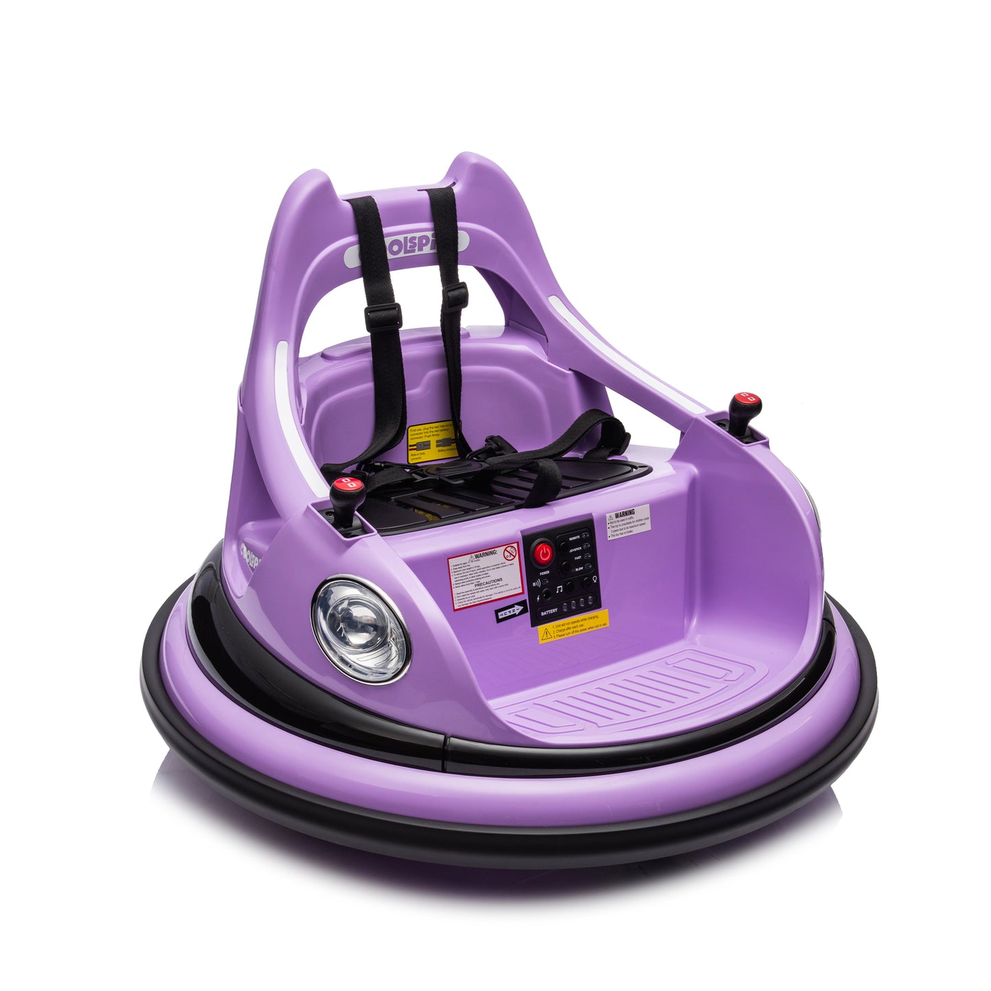 Electric Bumper Car for Kids Aged 1.5-5 Years Old with Remote Control and Safety Features