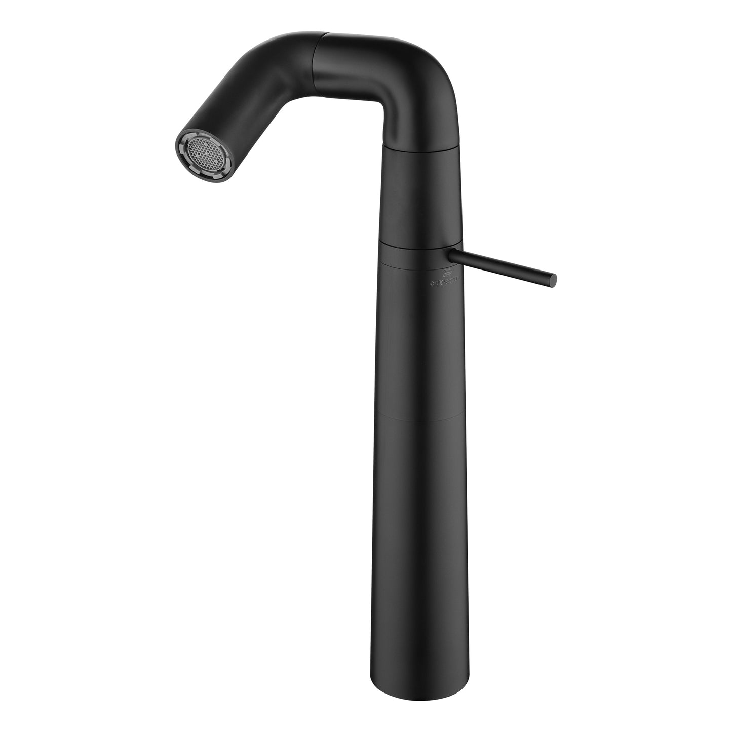 Elegant Matte Black Brass Bathroom Faucet