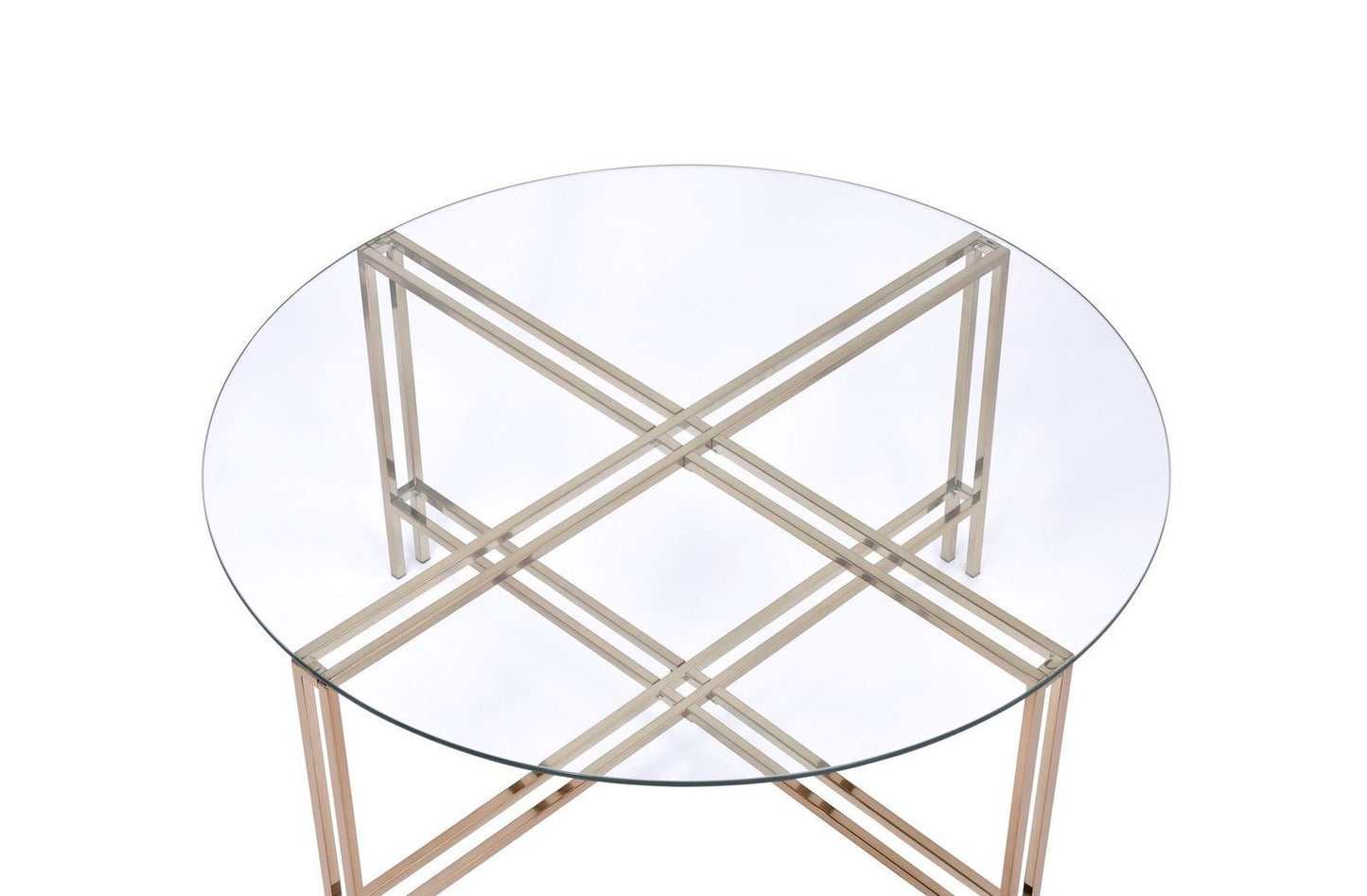 Sophisticated Champagne Veises Coffee Table